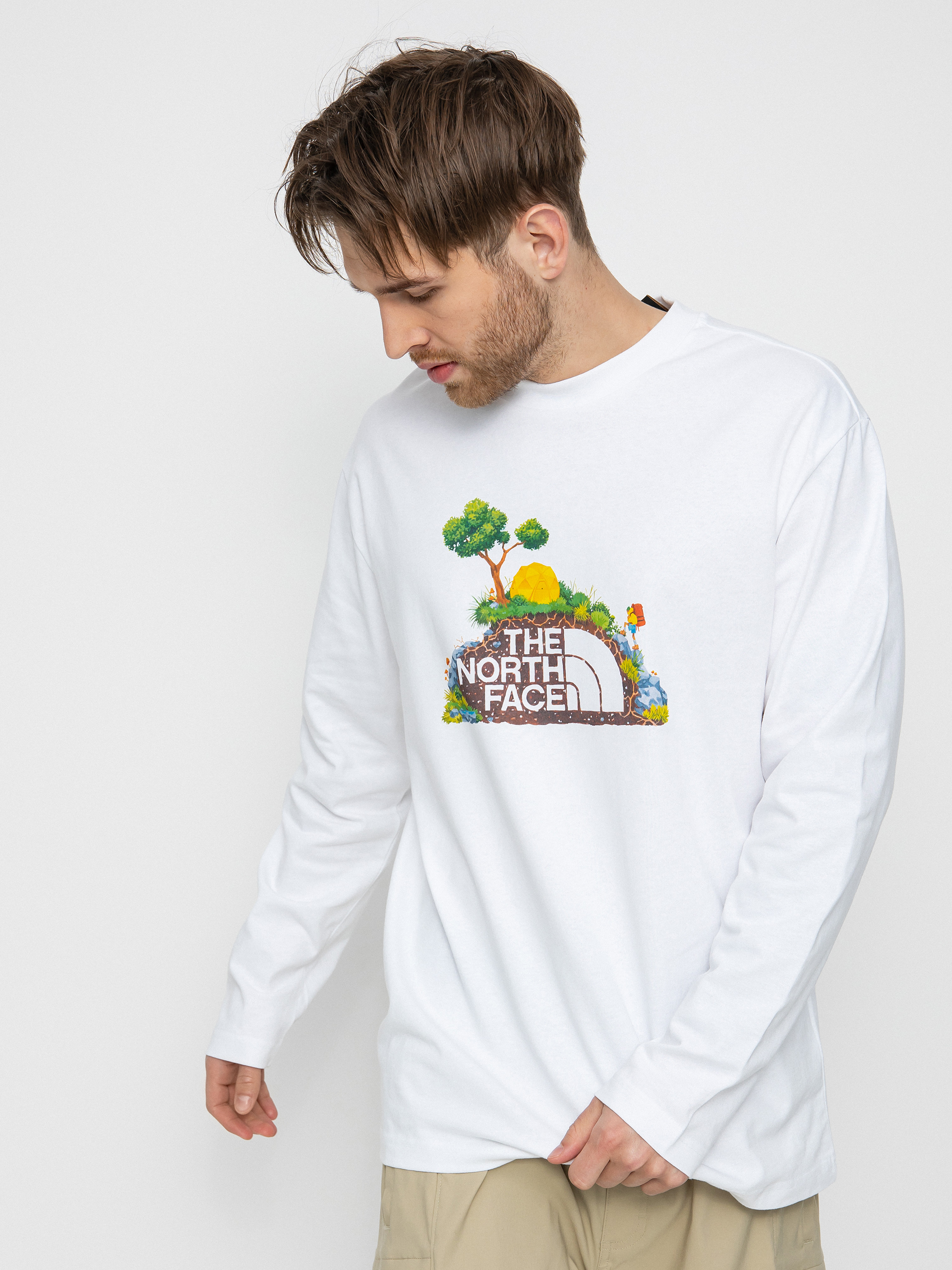 Longsleeve The North Face Heritage Graphic (tnf white)