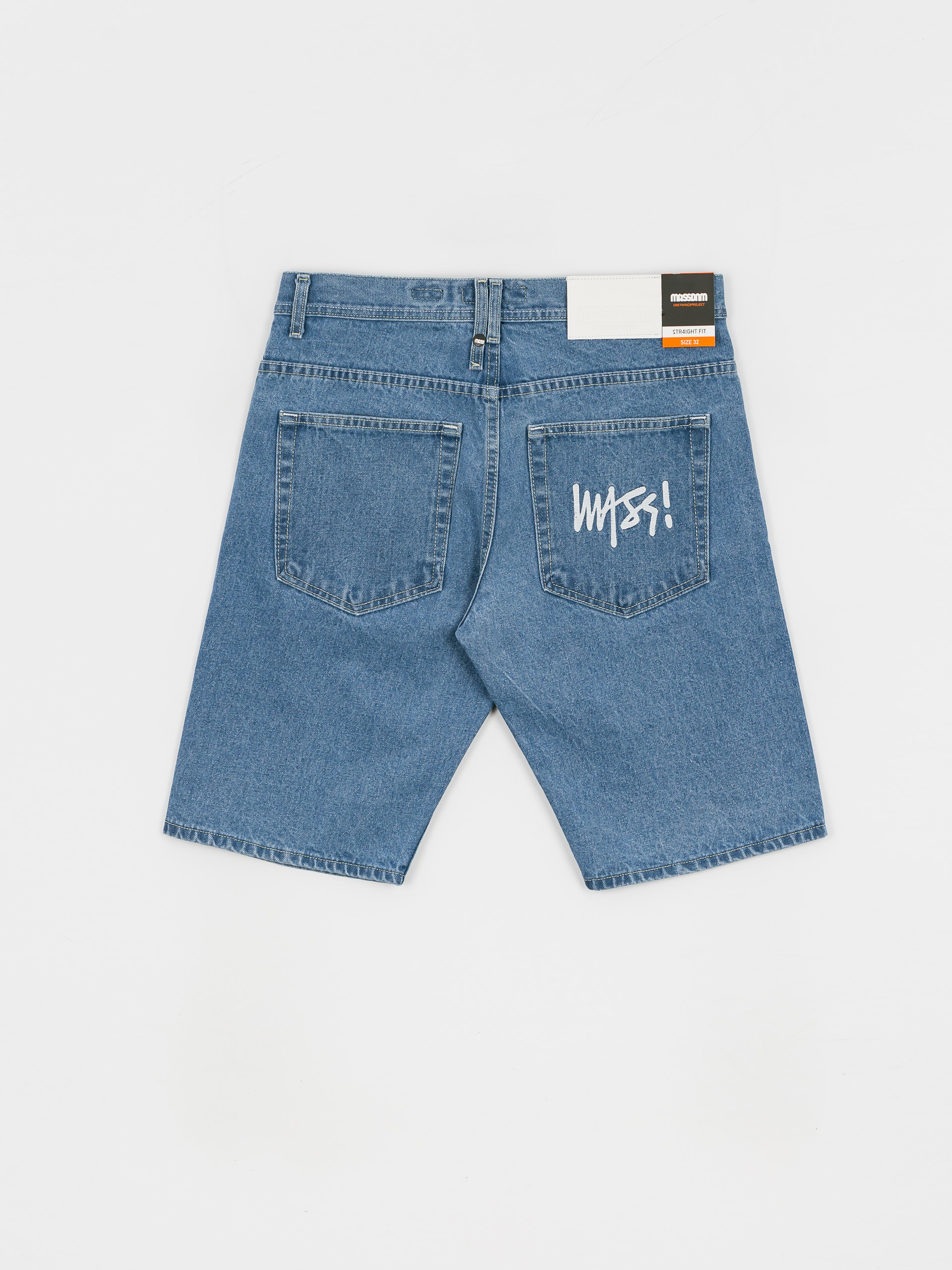 Szorty MassDnm Signature Jeans Straight Fit (light blue)