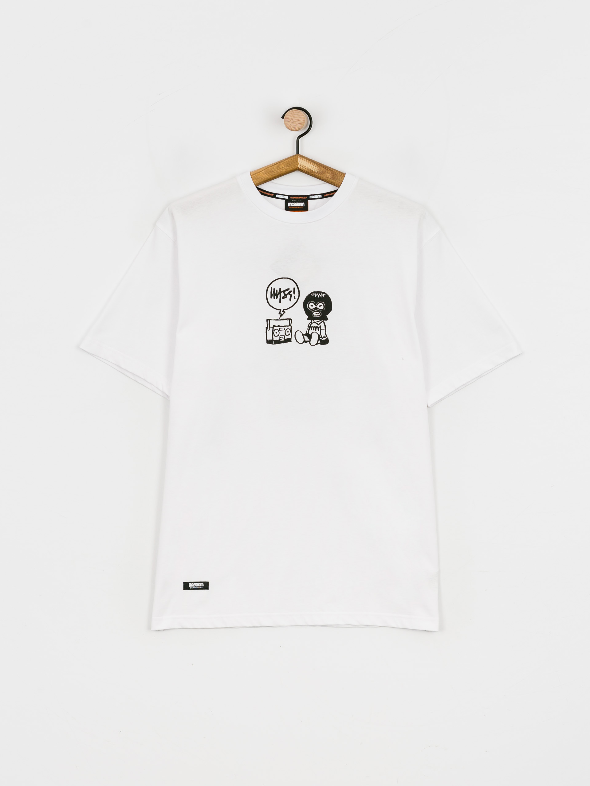 T-shirt MassDnm Hard Knock Life (white)