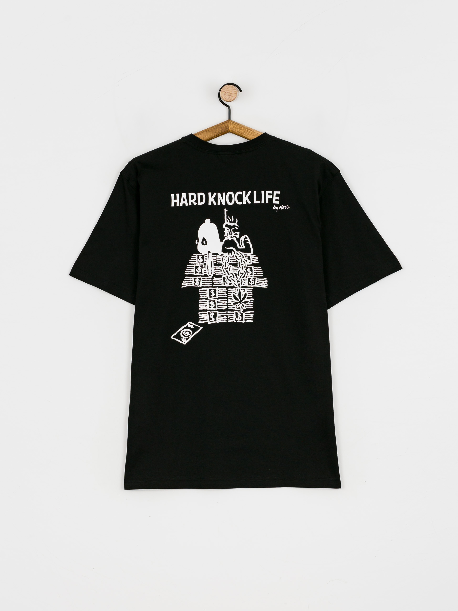 T-shirt MassDnm Hard Knock Life (black)