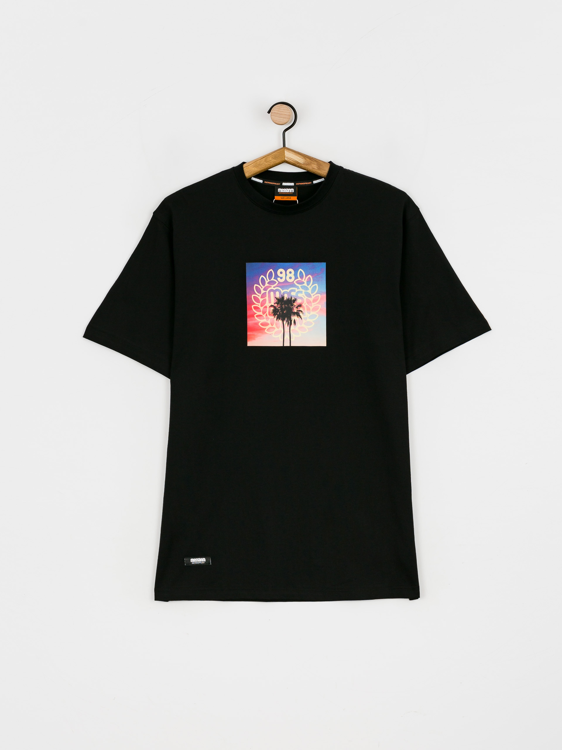 T-shirt MassDnm Palm (black)
