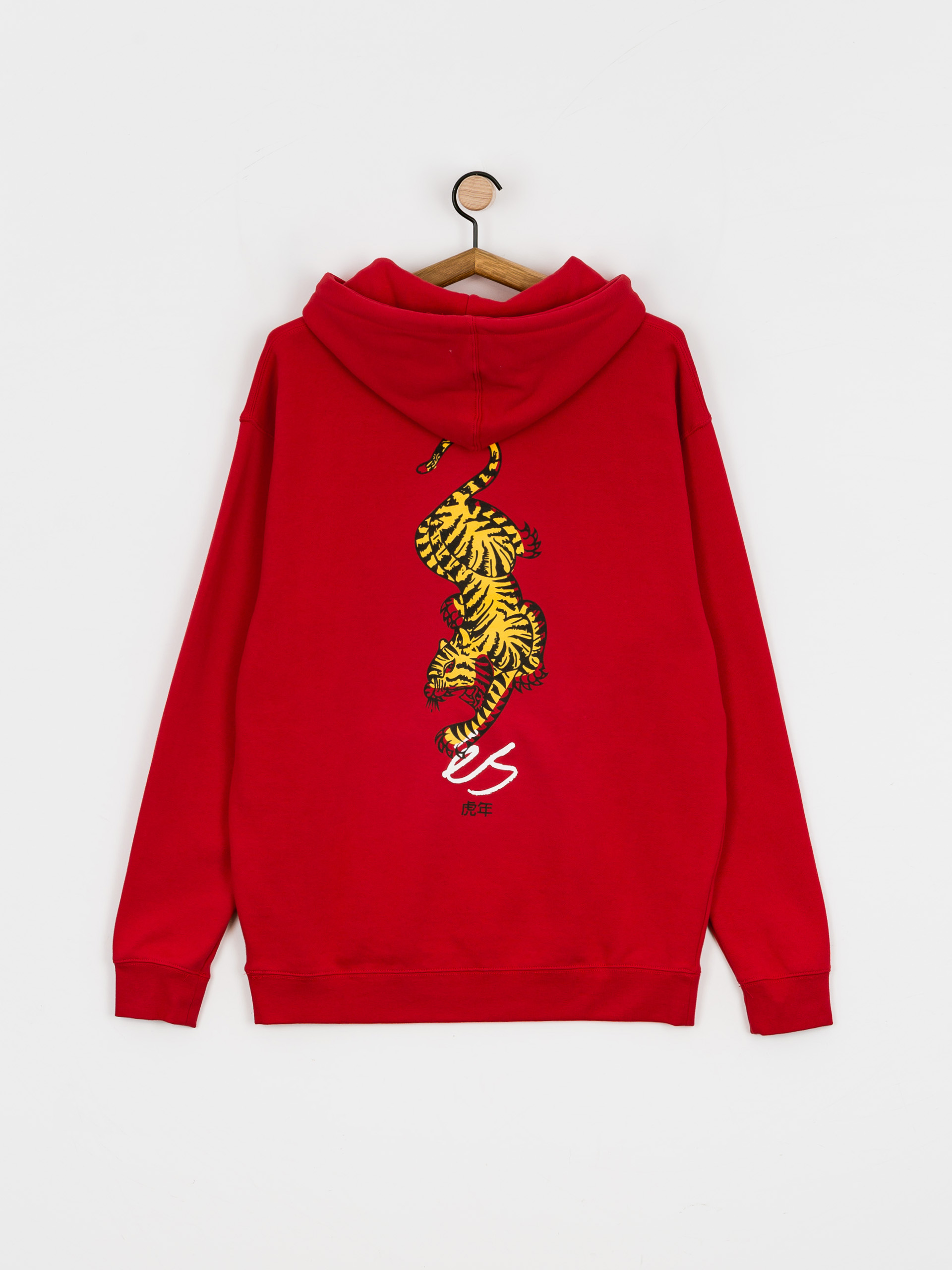Bluza z kapturem eS Tiger Block HD (red)