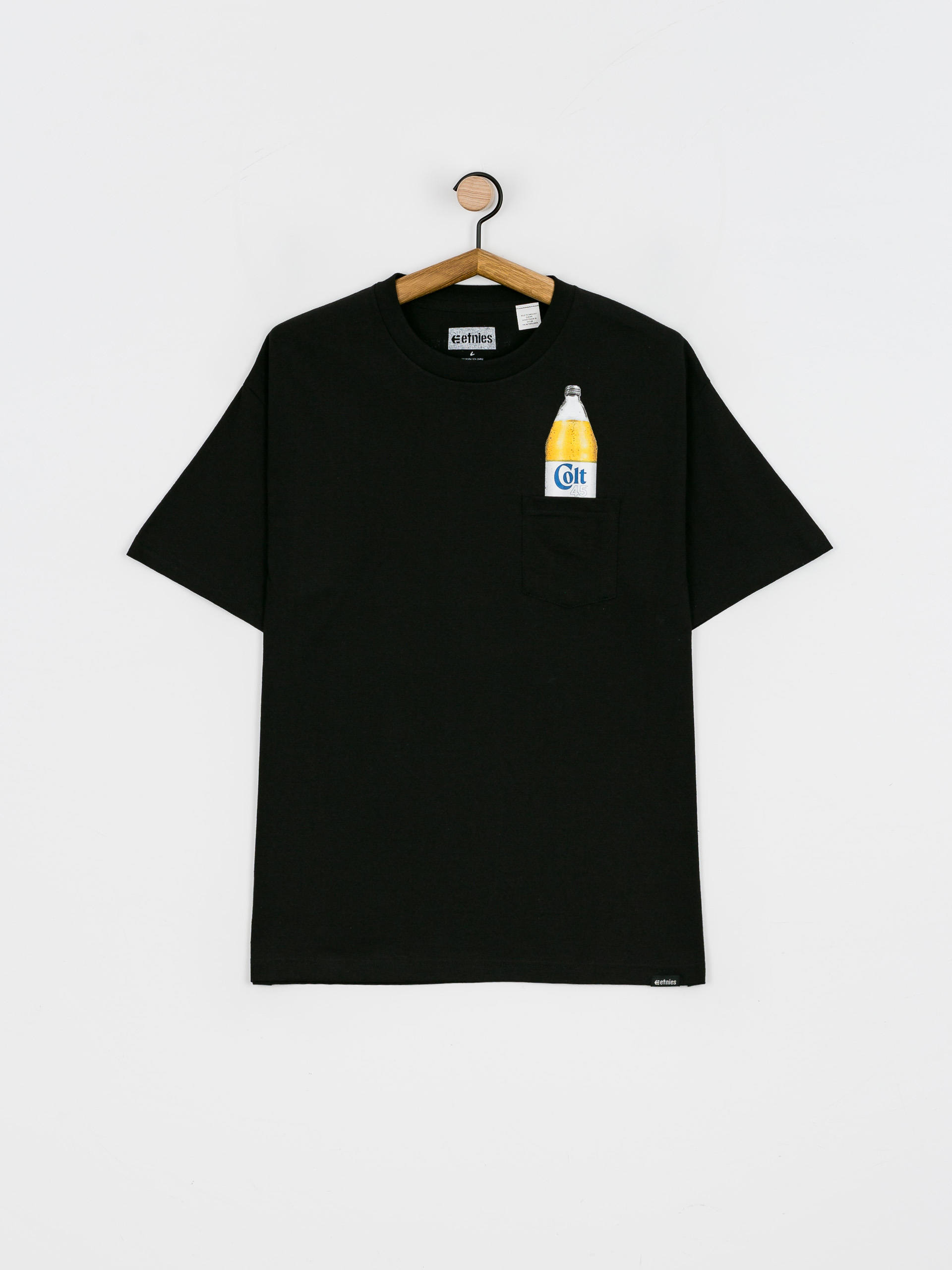 T-shirt Etnies Colt 45 Pocket (black)