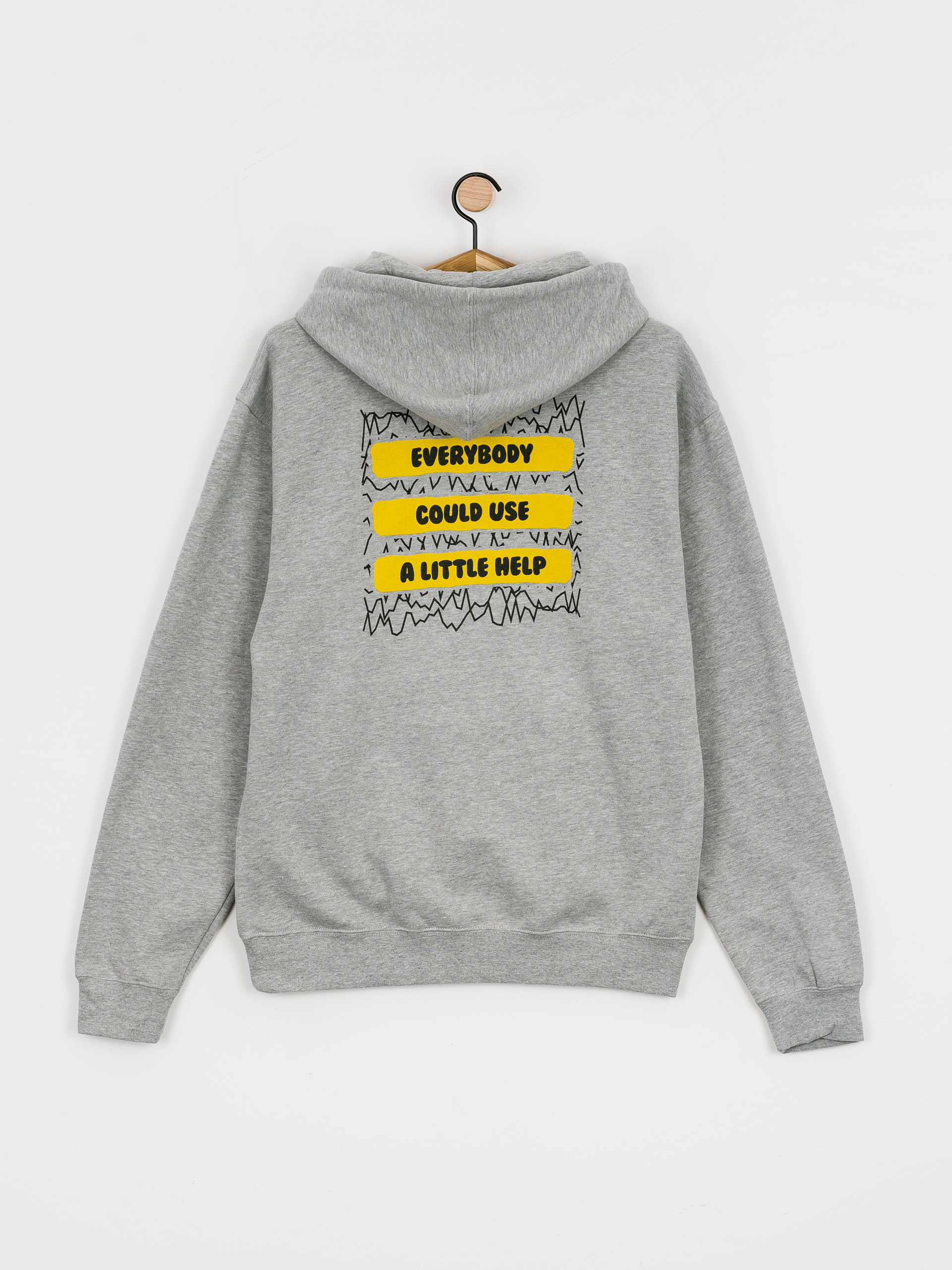 Bluza z kapturem Etnies x Kink Bmx HD (grey/heather)
