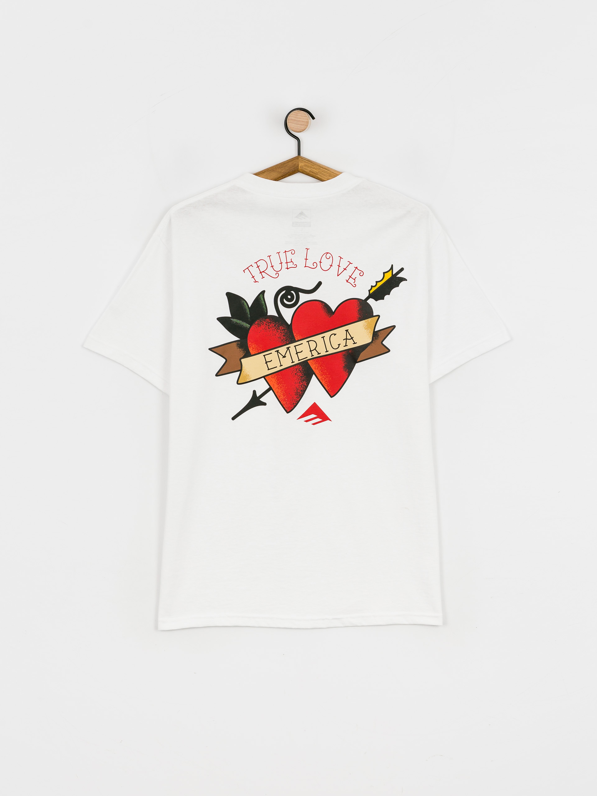 T-shirt Emerica Love Triangle (white)