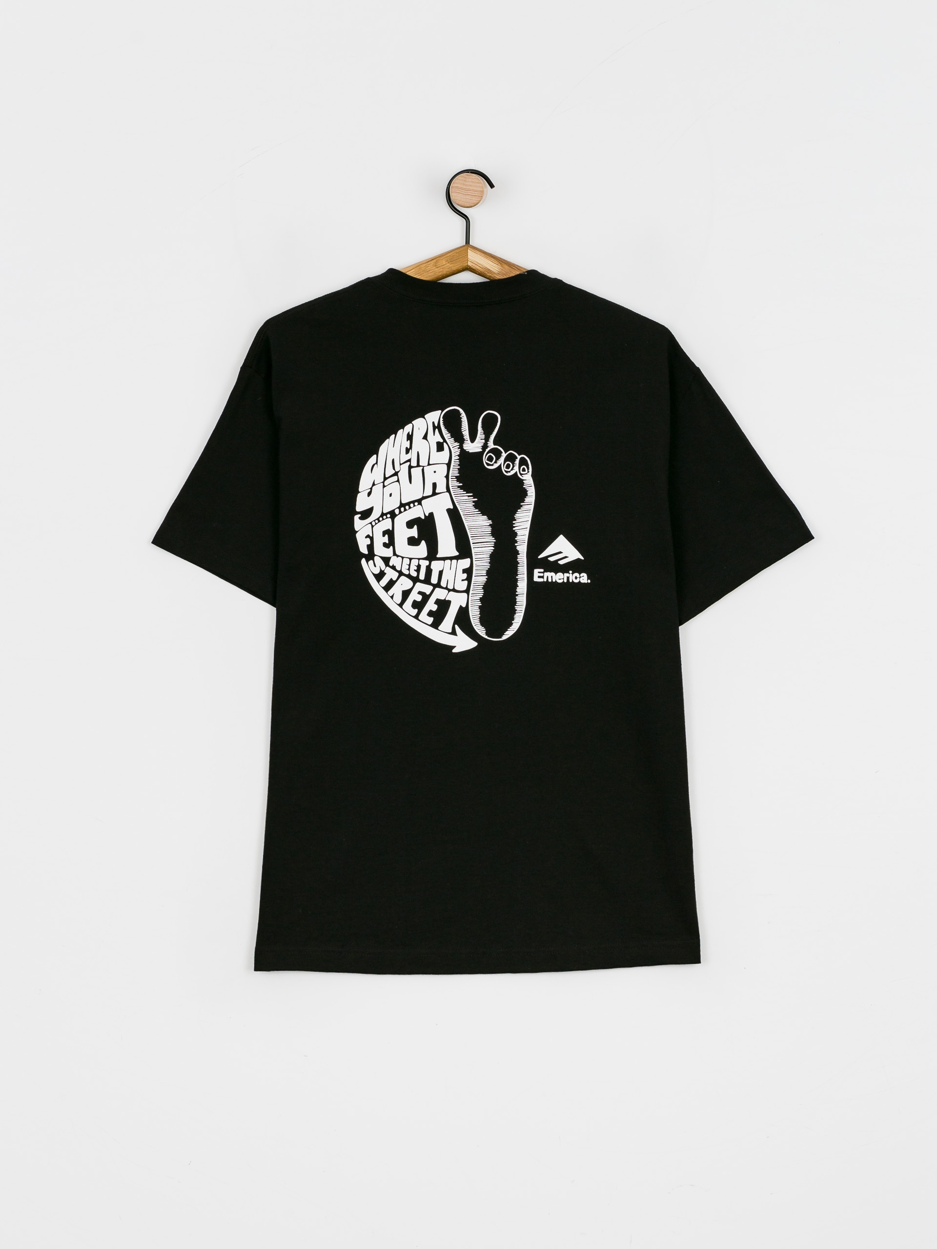 T-shirt Emerica Pavement (black)