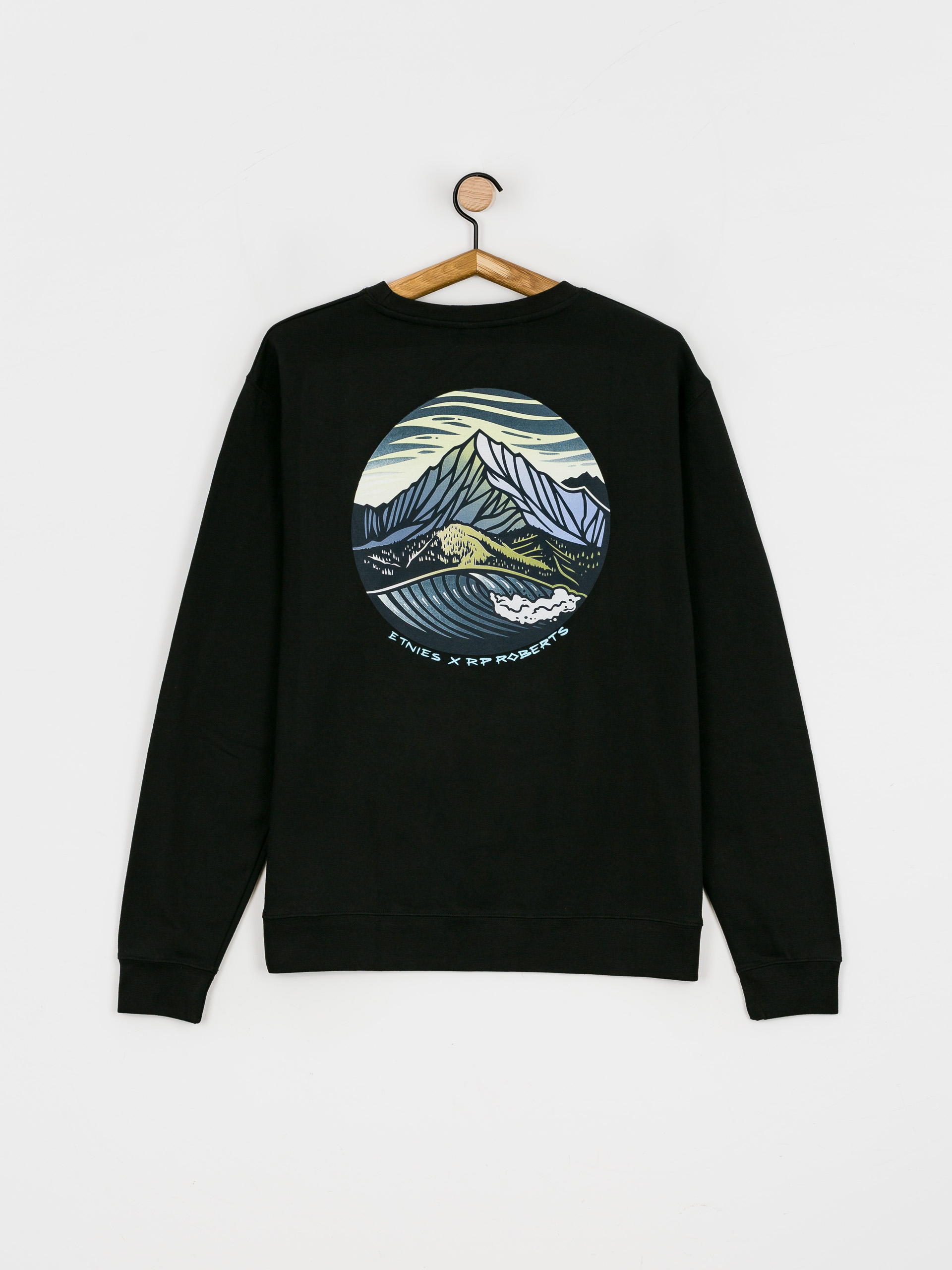 Bluza Etnies Rp Circular Wave Crew (black)