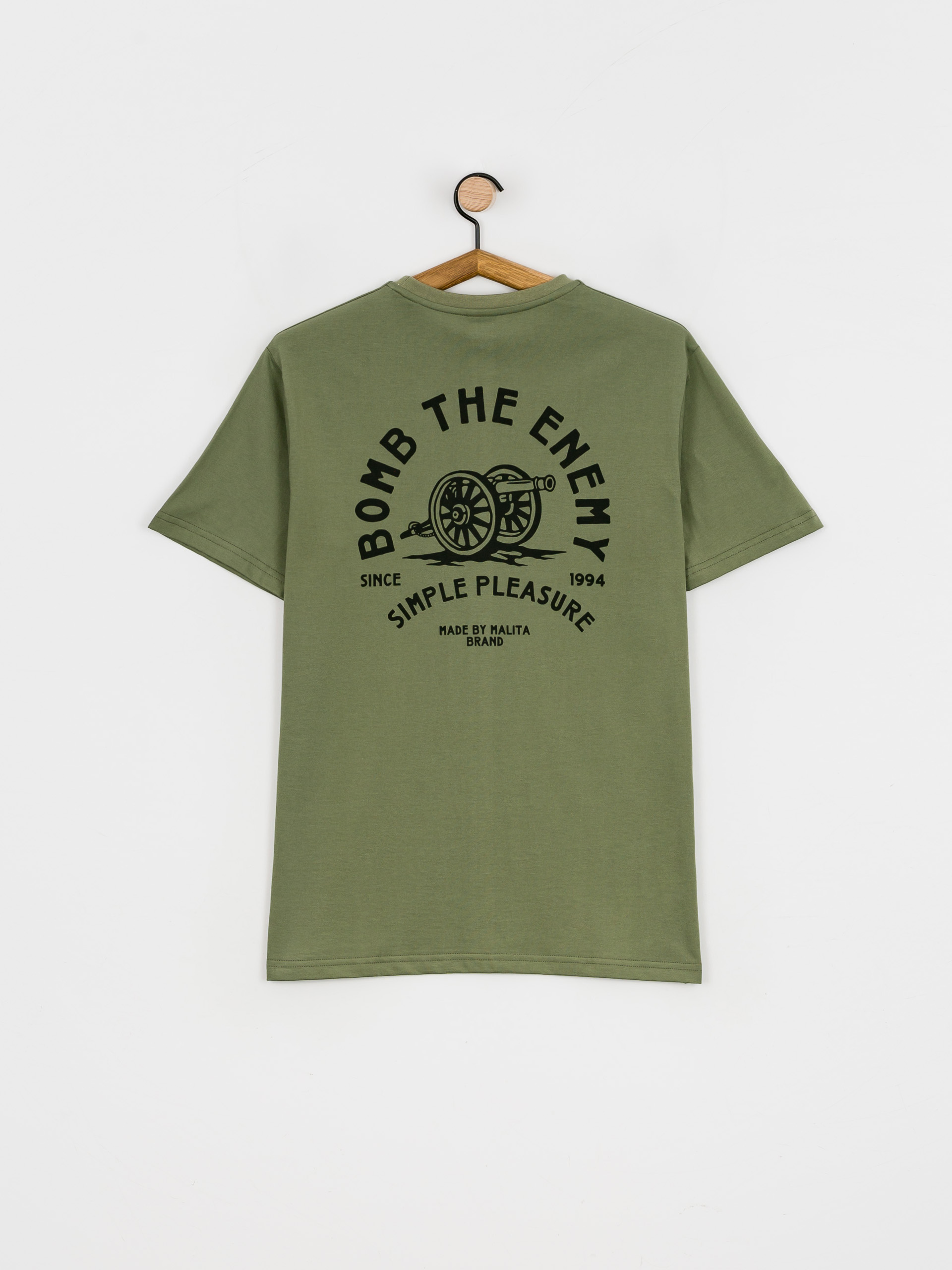 T-shirt Malita Bomb (olive)