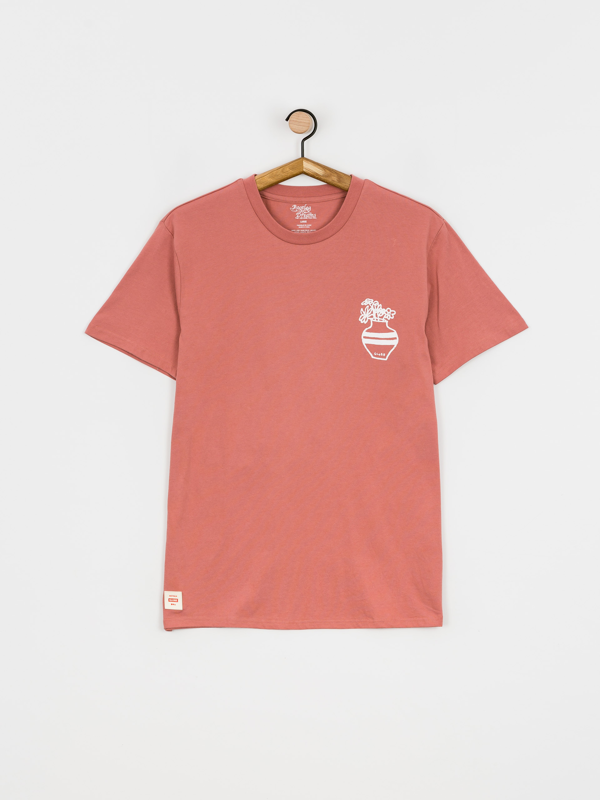 T-shirt Globe Bootleg Dreams (red smoke)