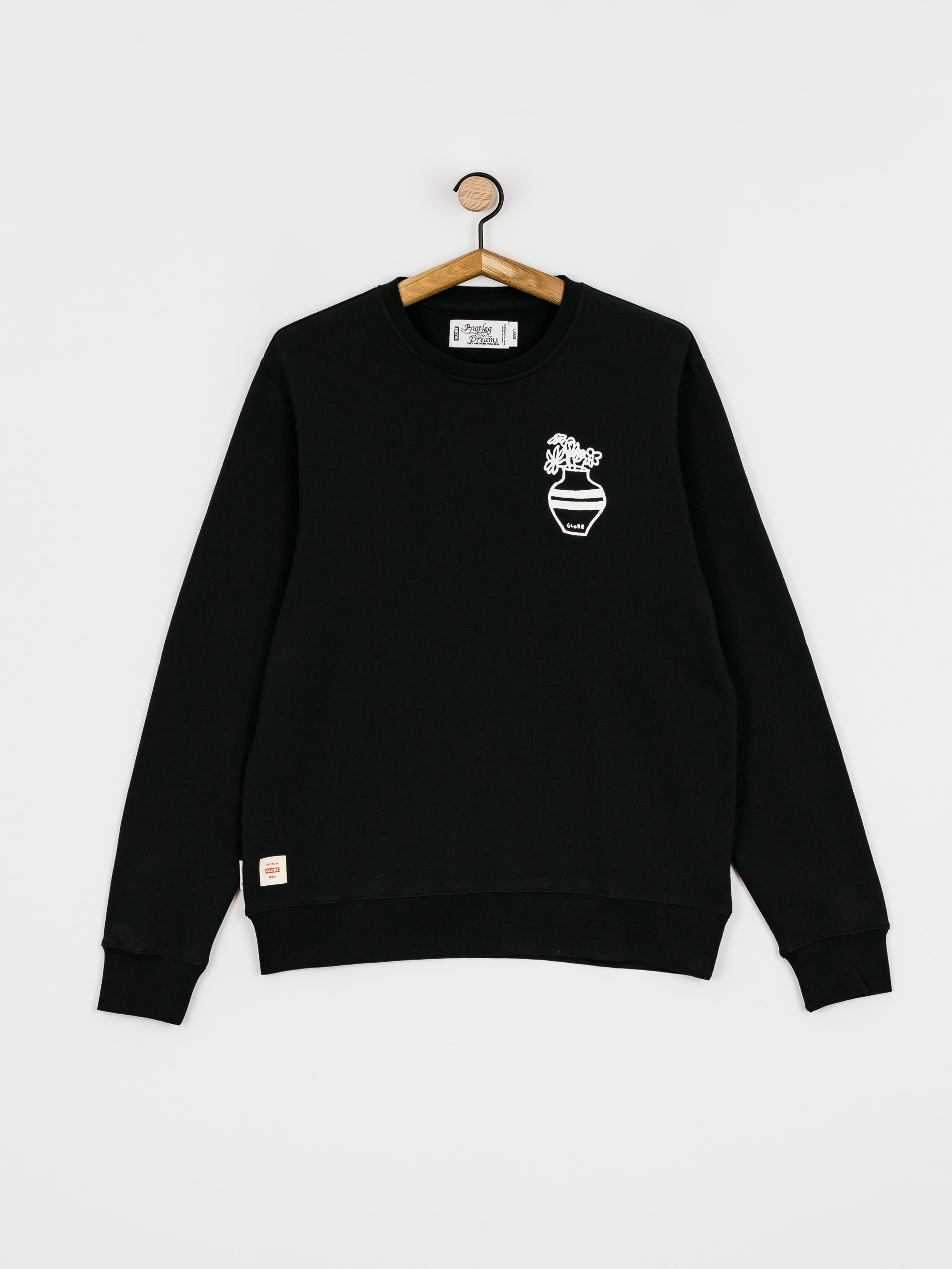 Bluza Globe Bootleg Dreams Crew (black)