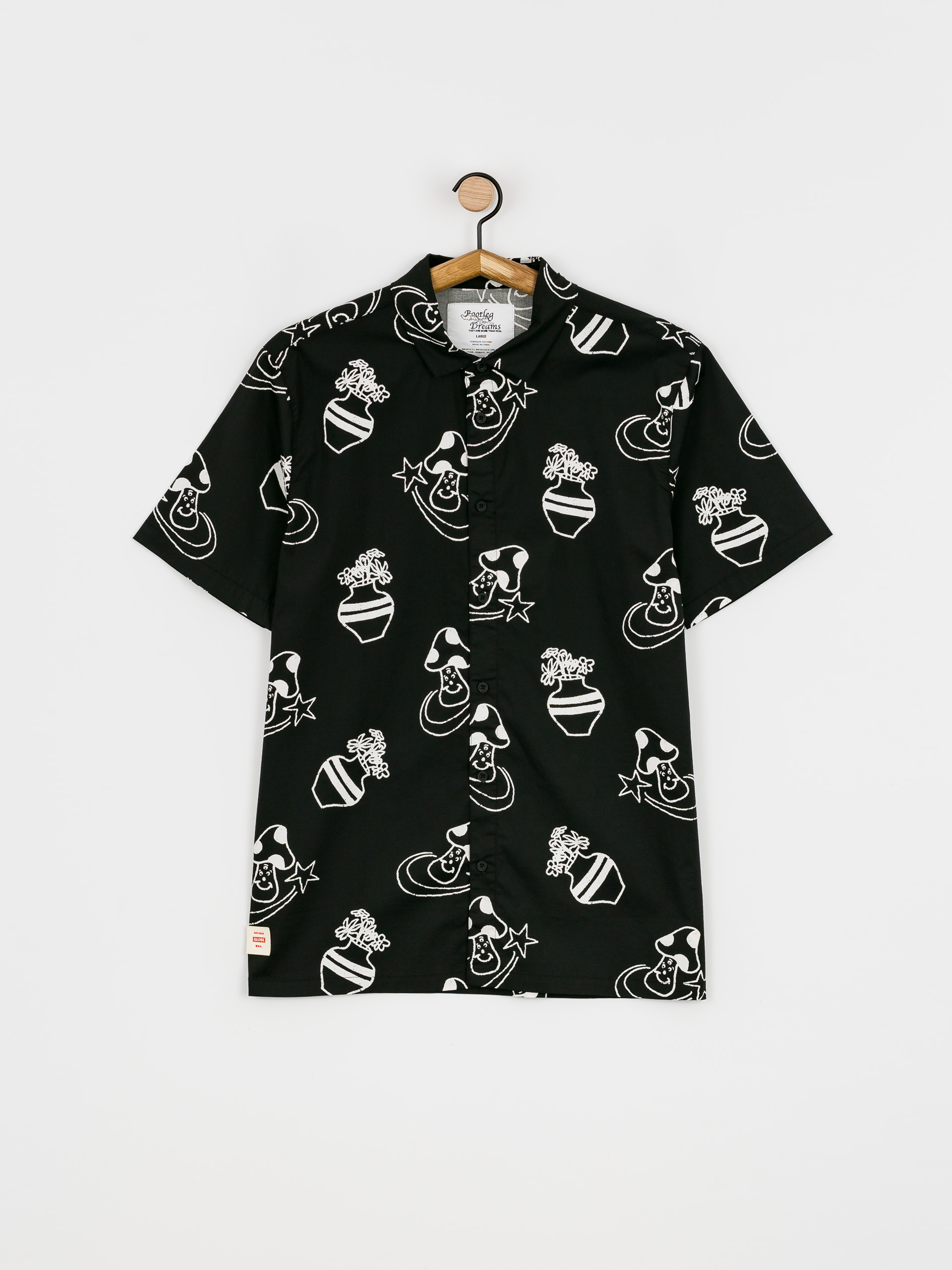 Koszula Globe Underground Holiday (black)