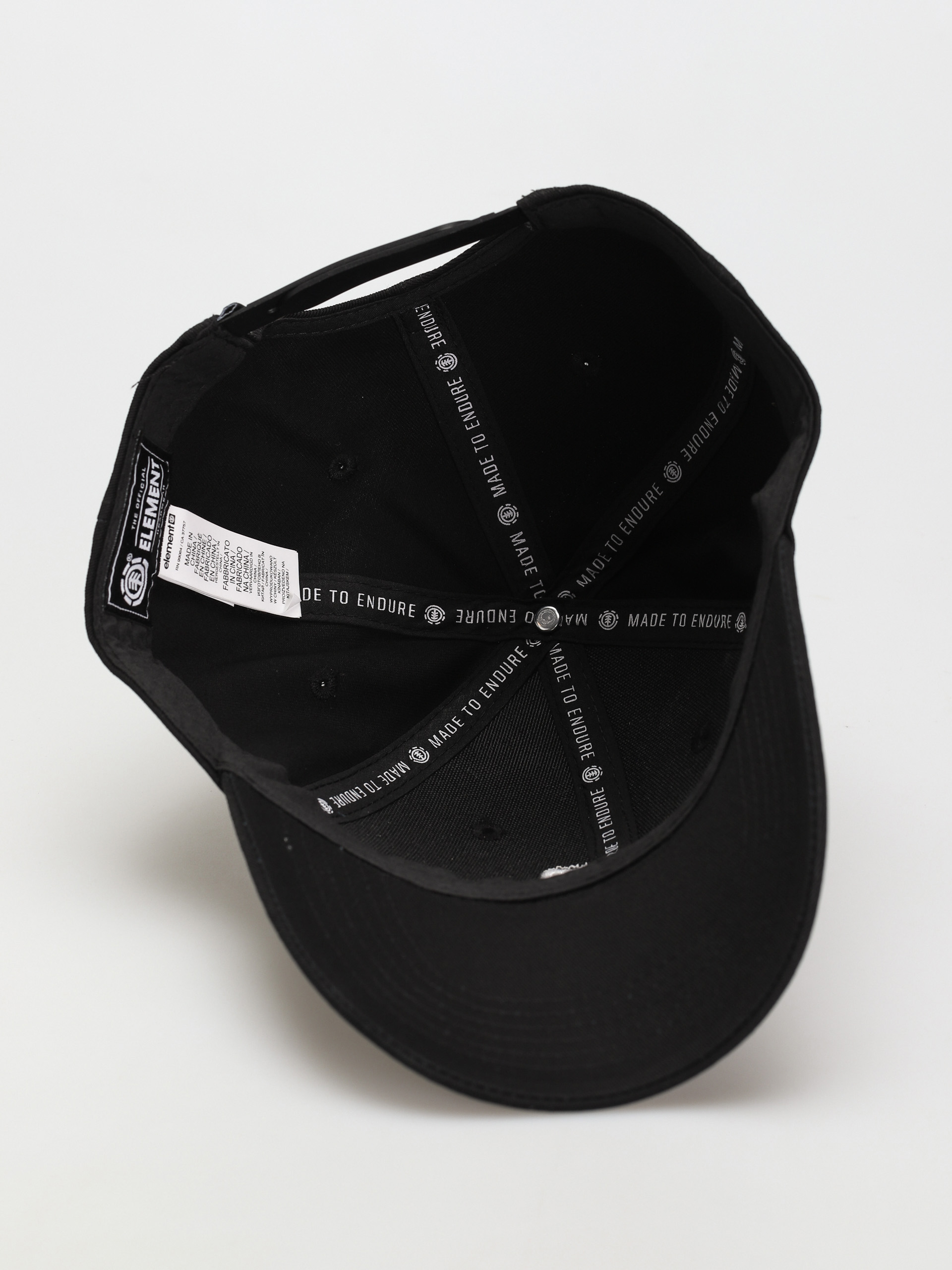 Czapka z daszkiem Element Treelogo (flint black)
