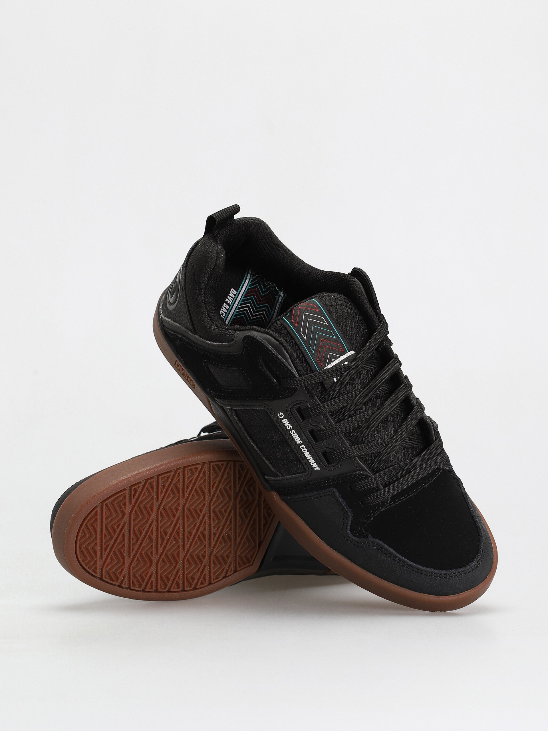 Buty DVS Comanche 2.0+ (black refelctive gum nubuck)