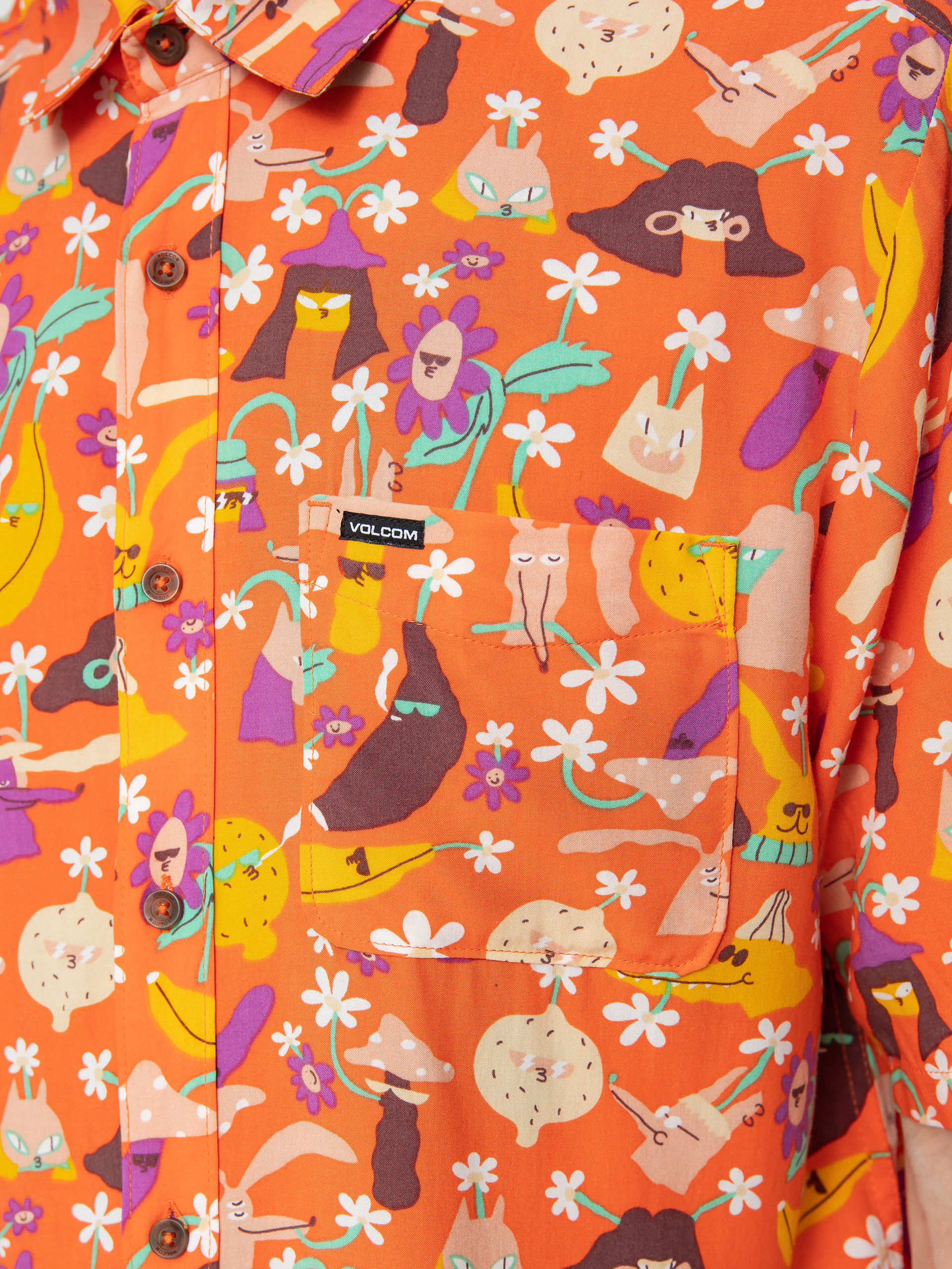 Koszula Volcom Egle Zvirblyte (prt print)