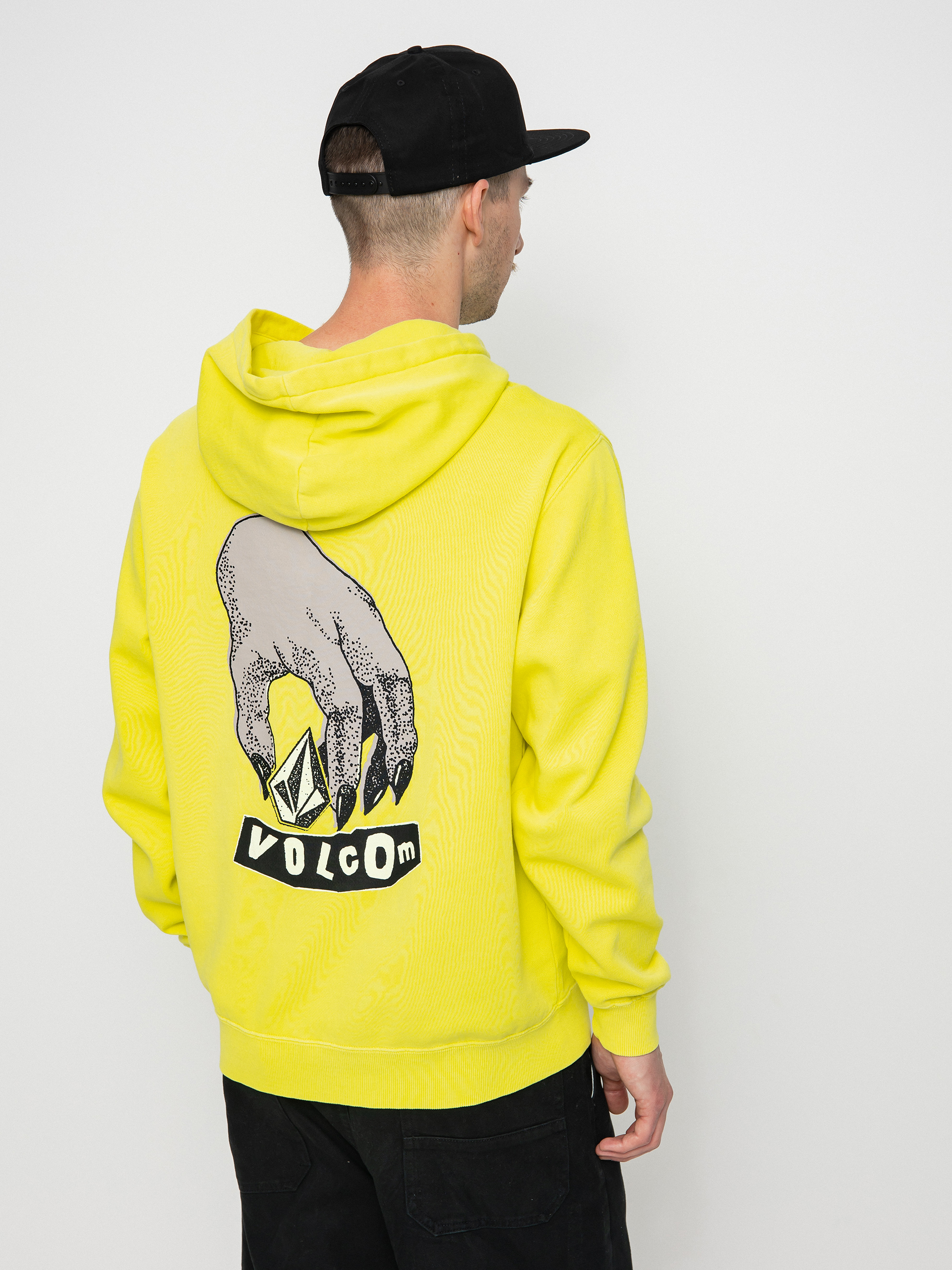 Bluza z kapturem Volcom Flowmat HD (limeade)