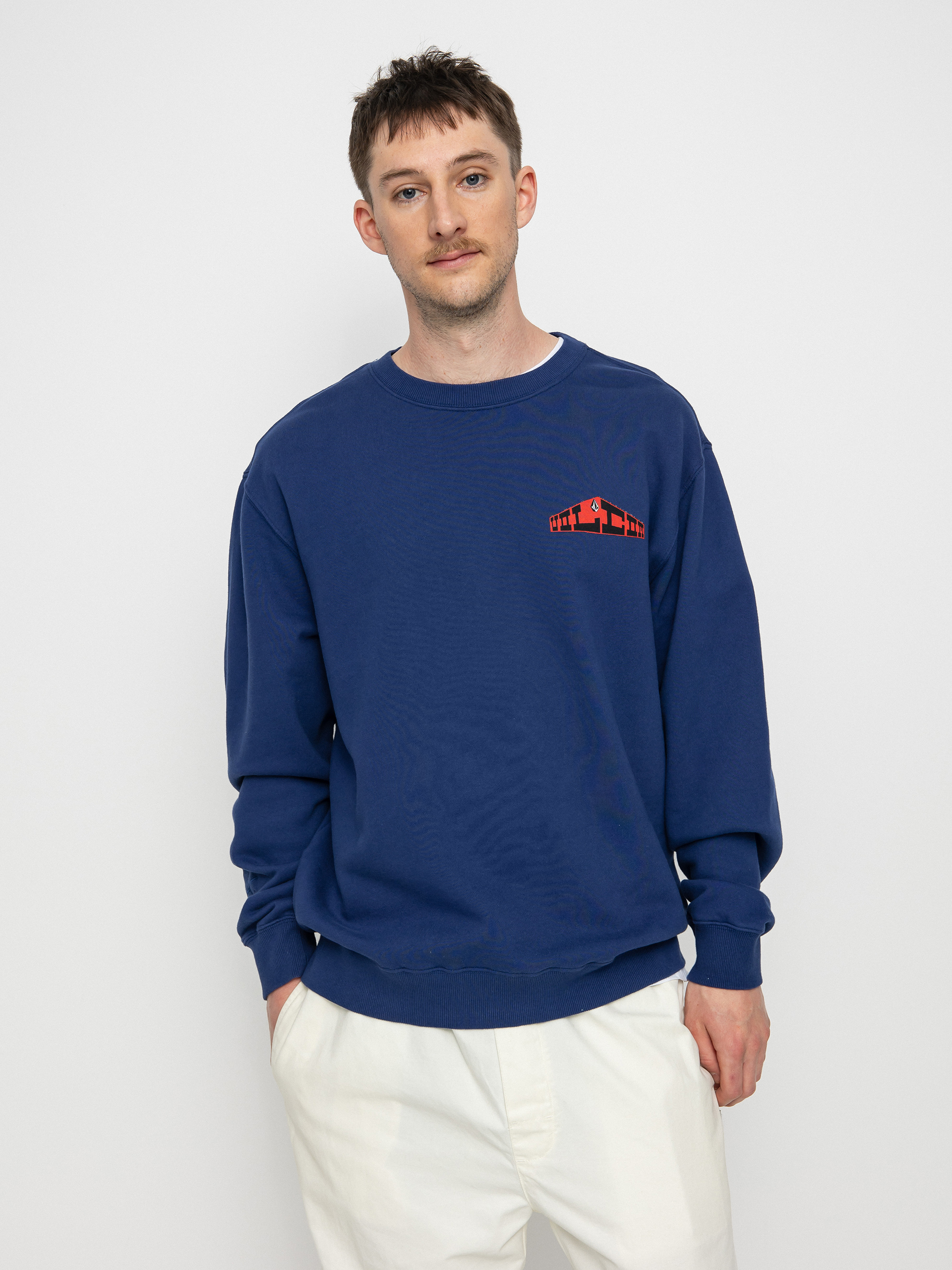 Bluza Volcom Elzo Durt Crew (blueprint)