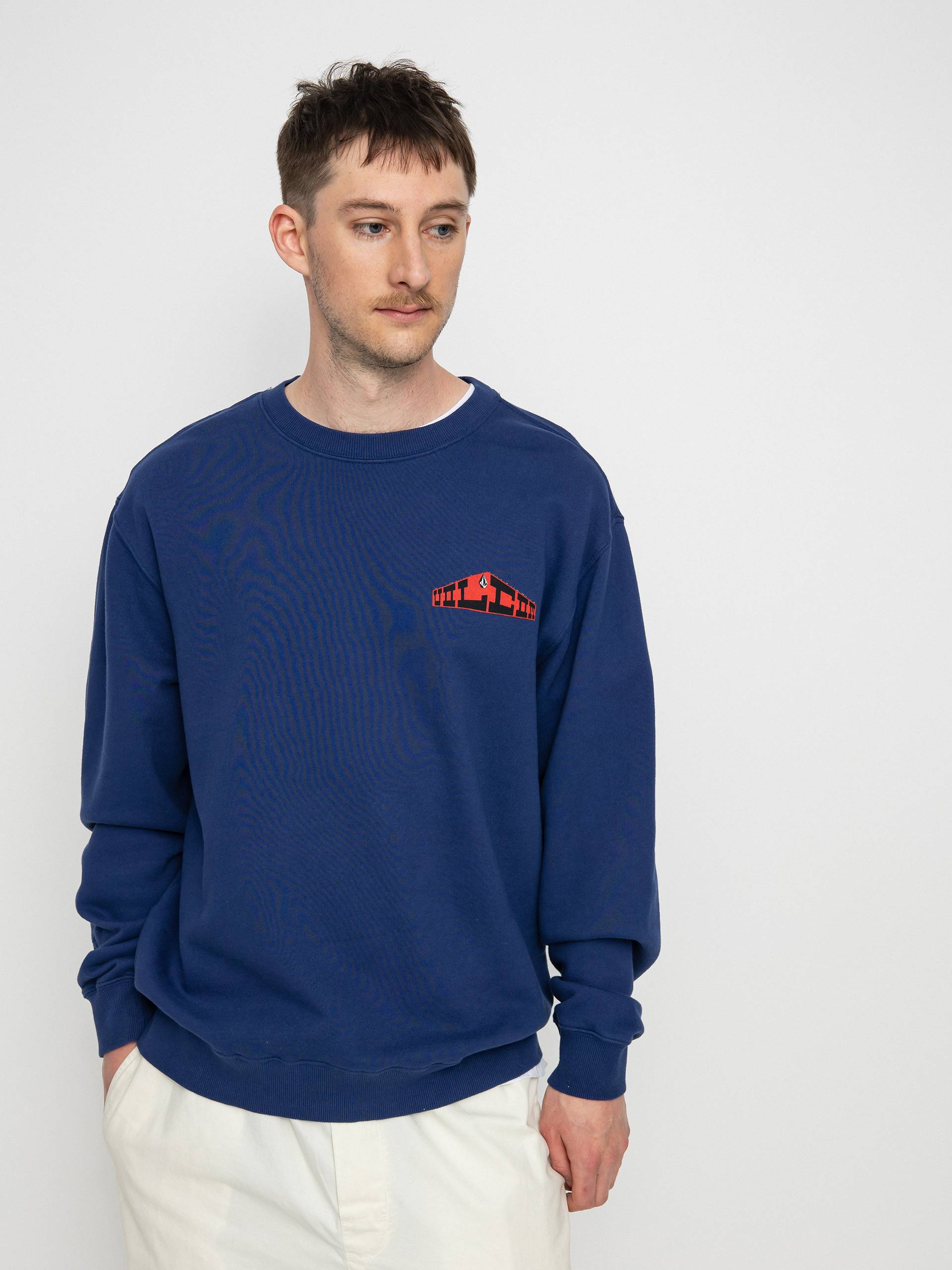 Bluza Volcom Elzo Durt Crew (blueprint)