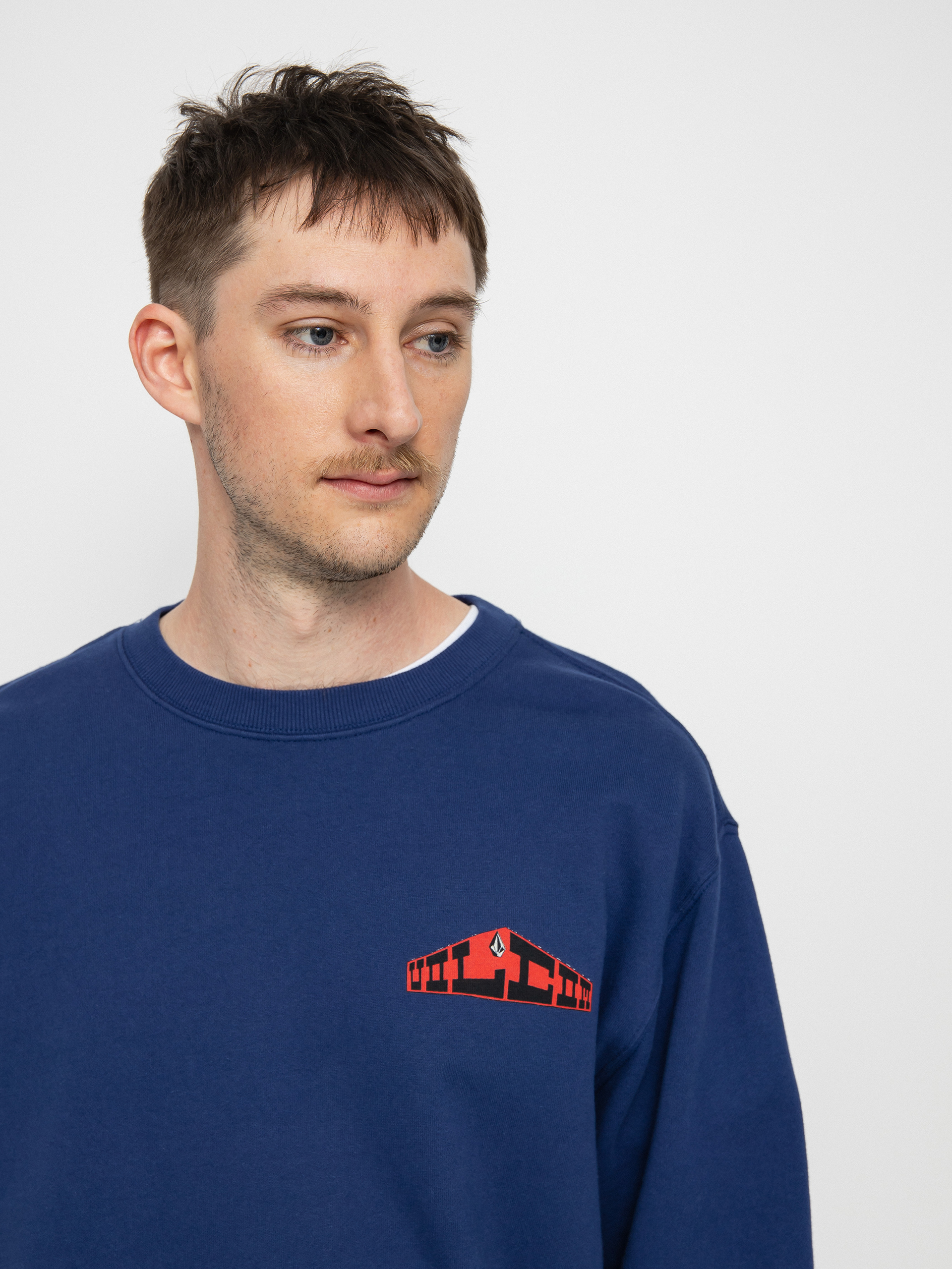 Bluza Volcom Elzo Durt Crew (blueprint)