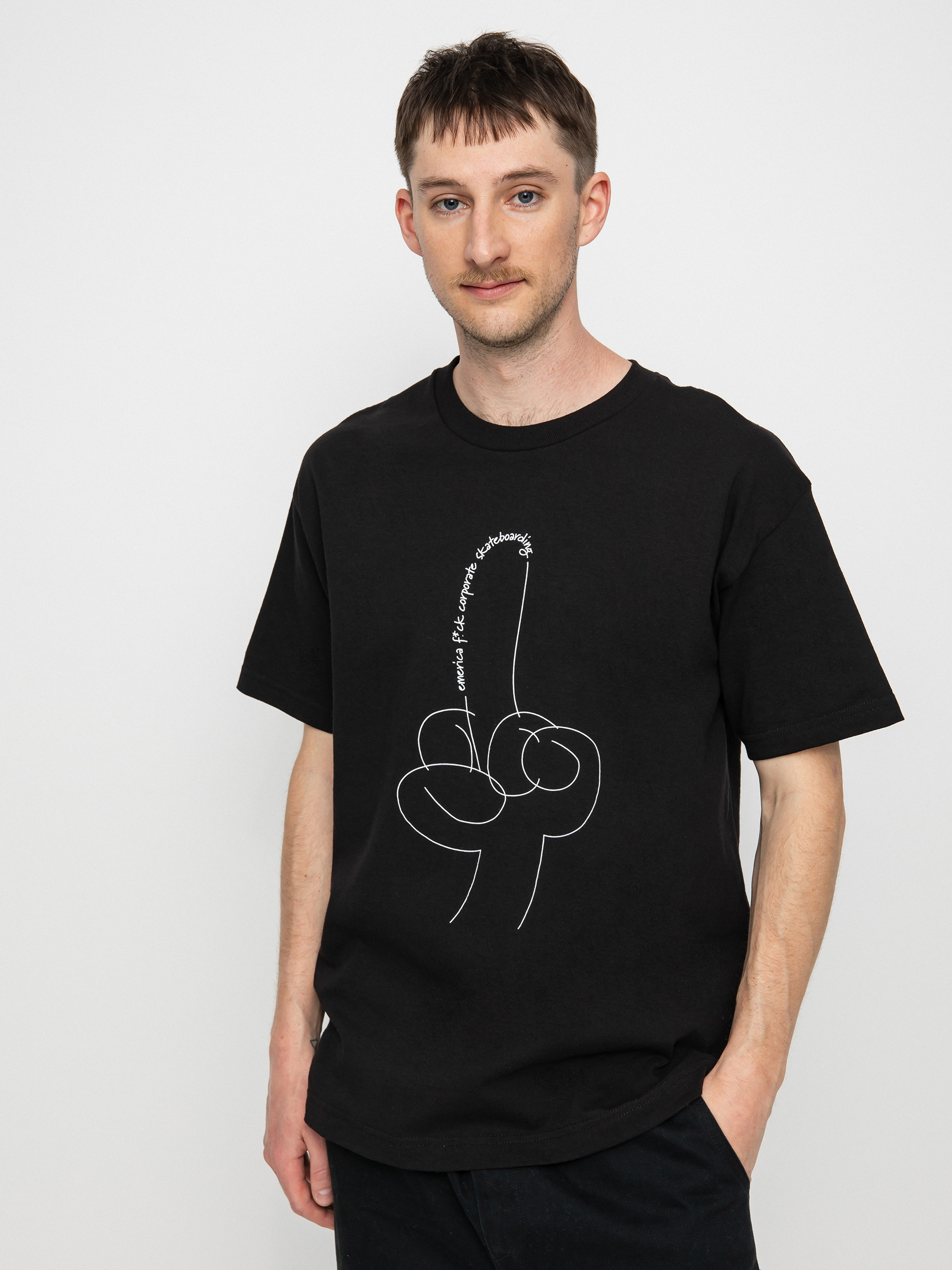 T-shirt Emerica Eff Corporate (black)