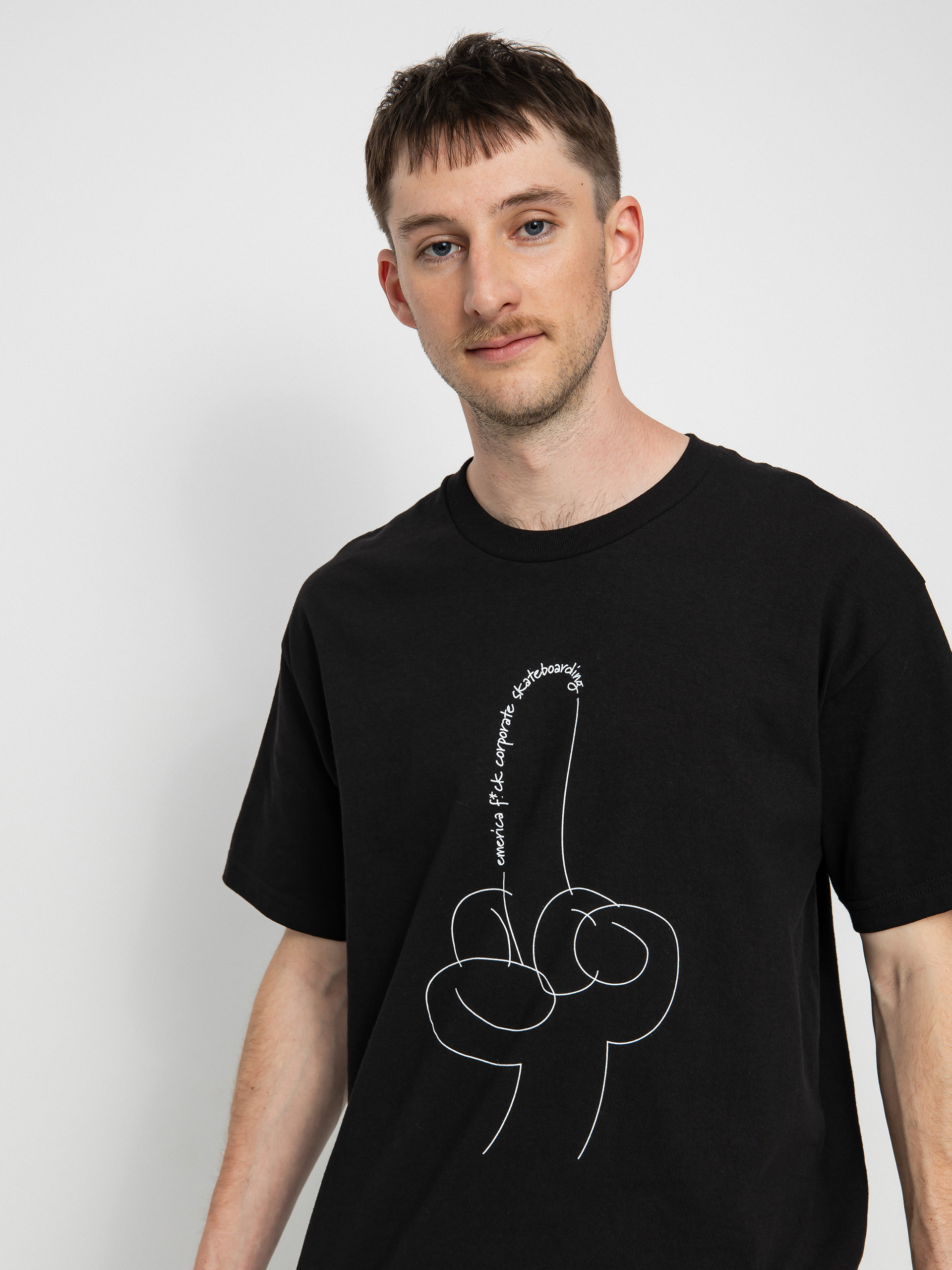 T-shirt Emerica Eff Corporate (black)