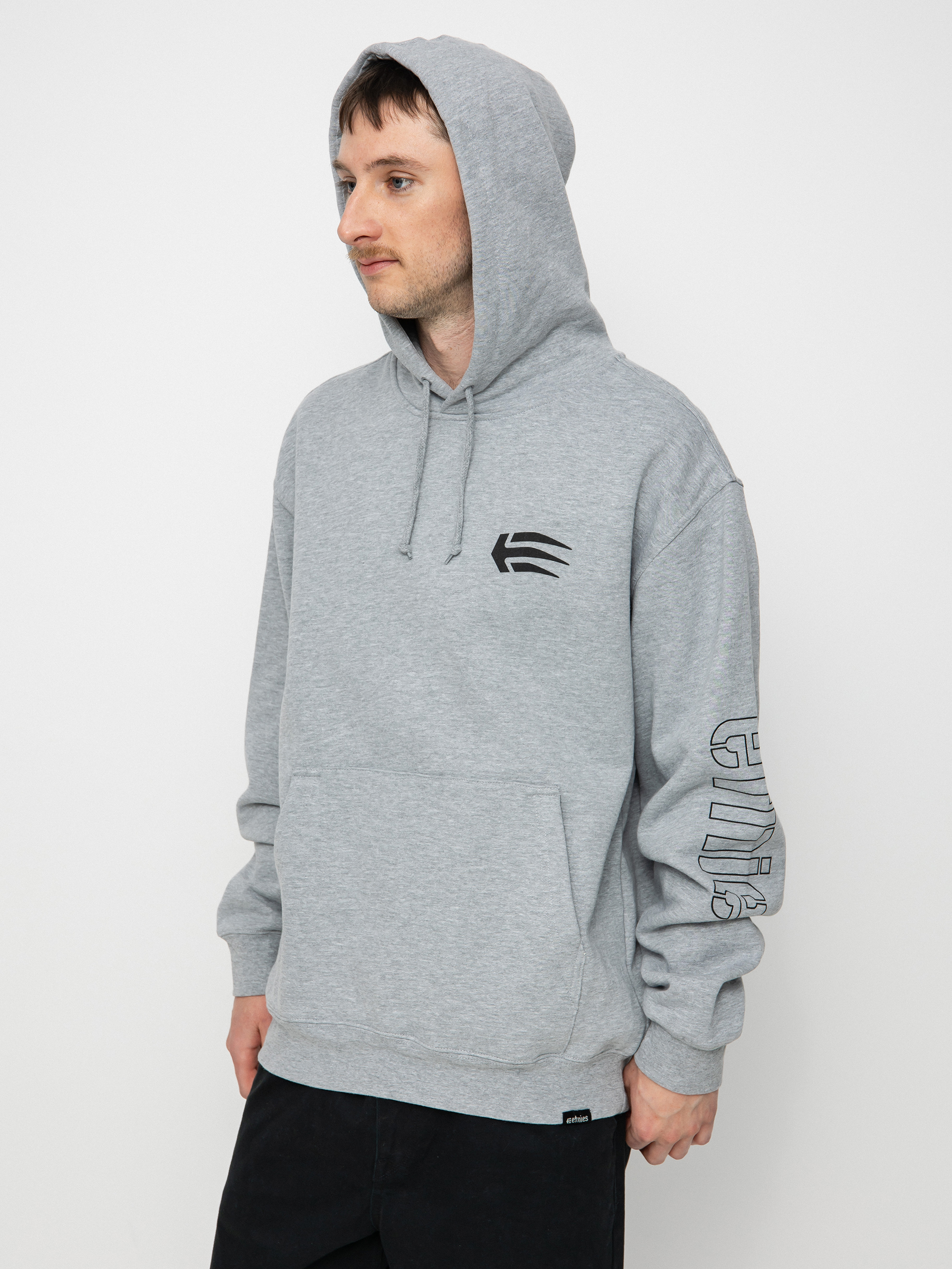 Bluza z kapturem Etnies Joslin HD (grey/black)