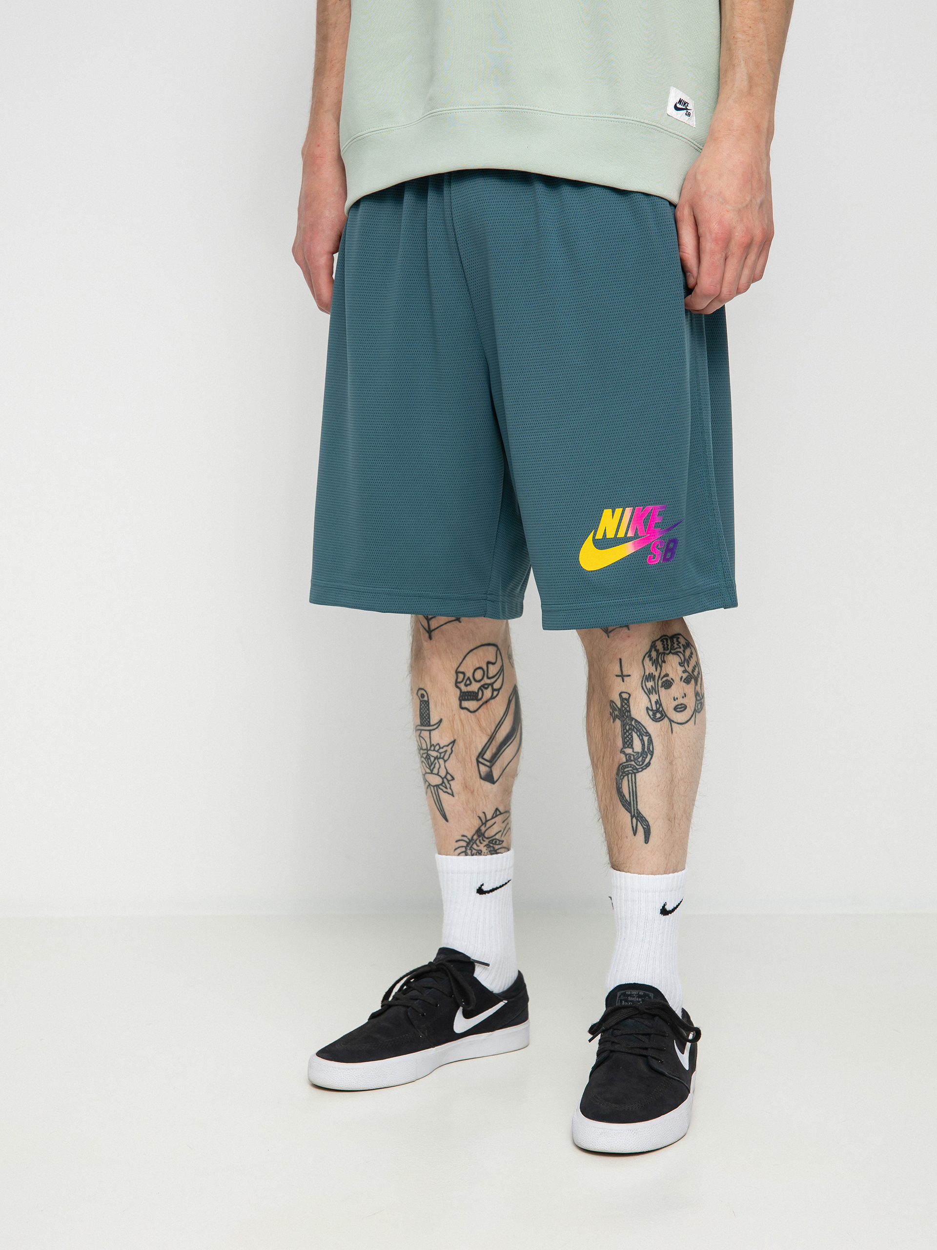 Szorty Nike SB Ssnl Sunday (ash green)