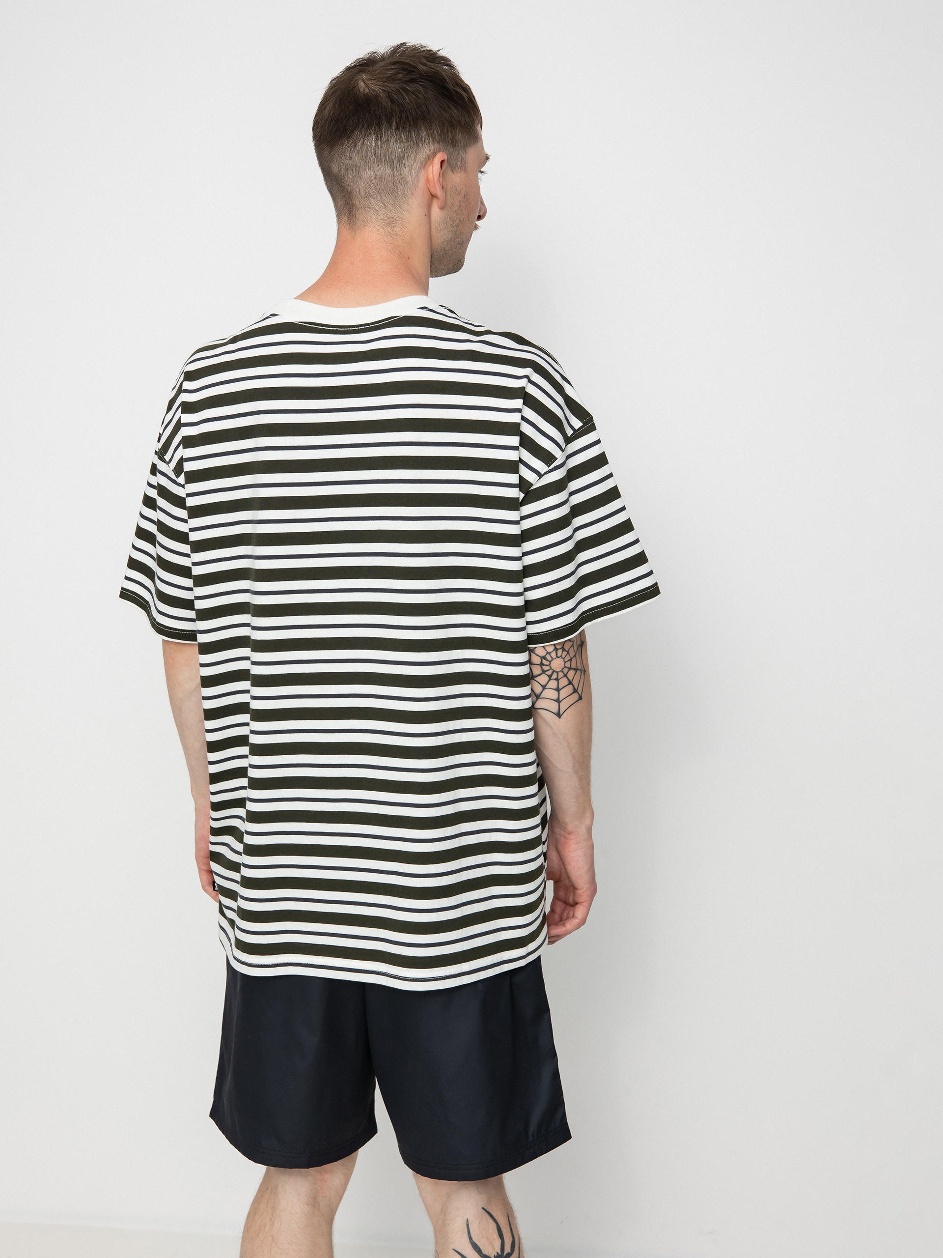T-shirt Nike SB YD Stripe (sail/dk smoke grey/sequoia)