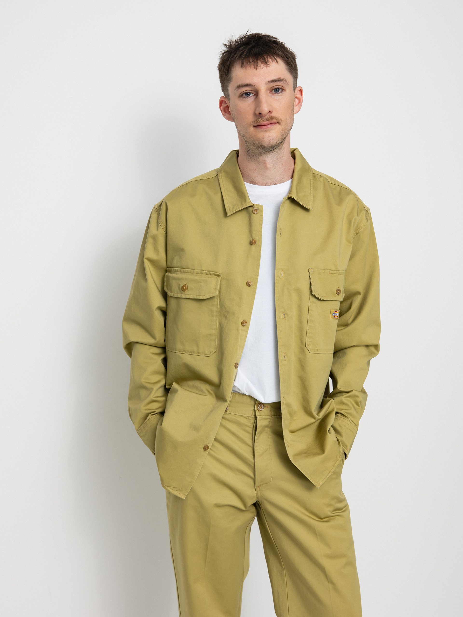 Koszula Dickies Heritage 100 (dark khaki)