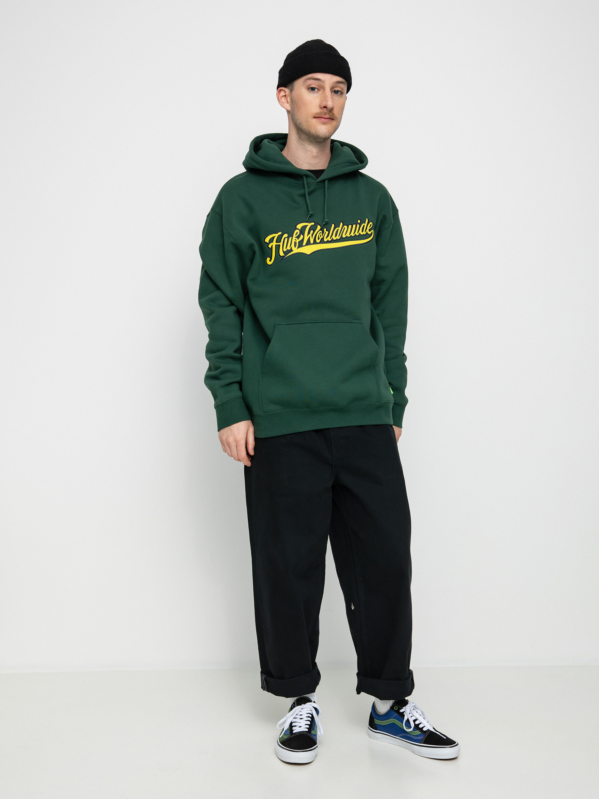 Bluza z kapturem HUF Crackerjack HD (forest green)