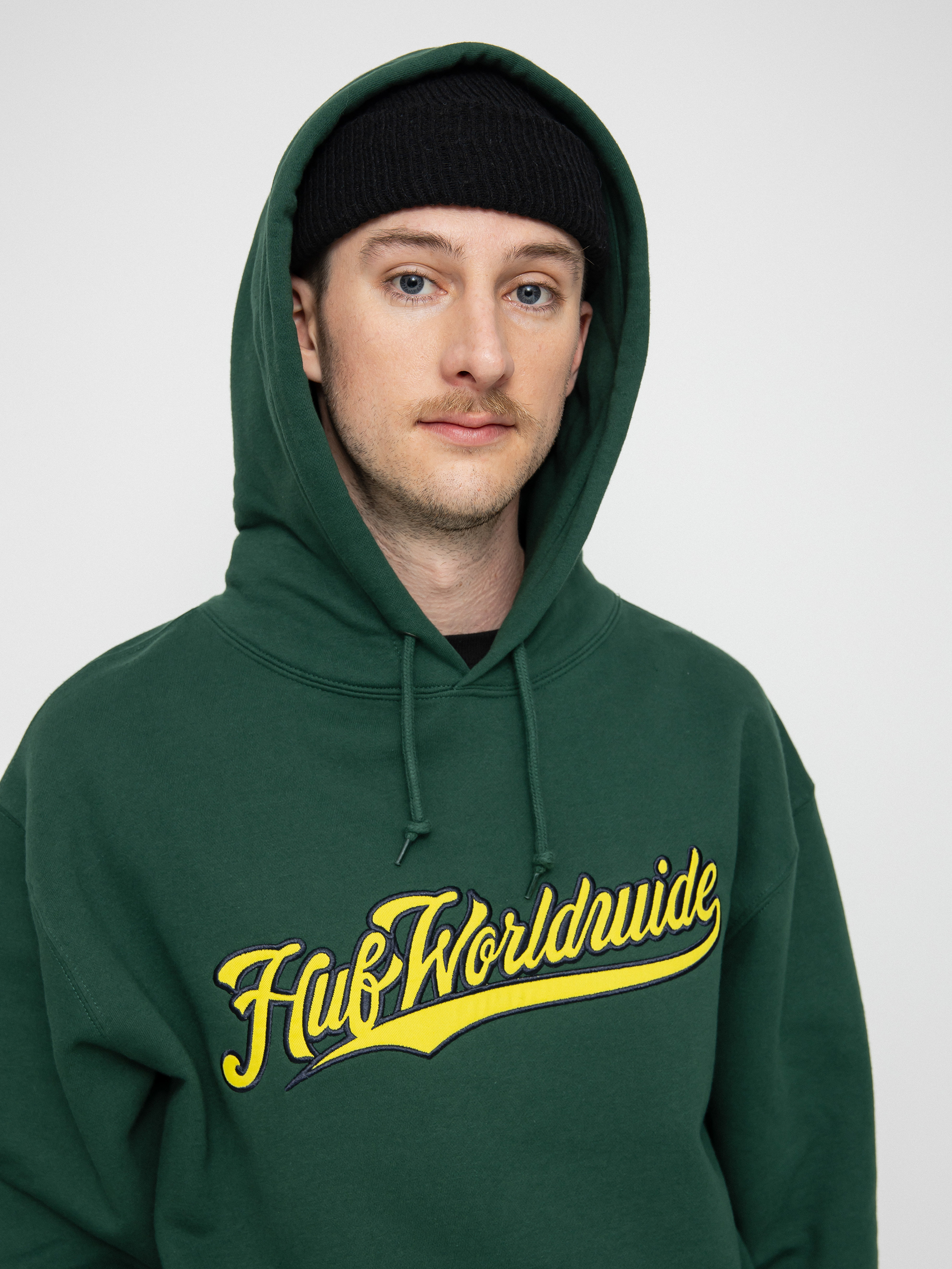Bluza z kapturem HUF Crackerjack HD (forest green)