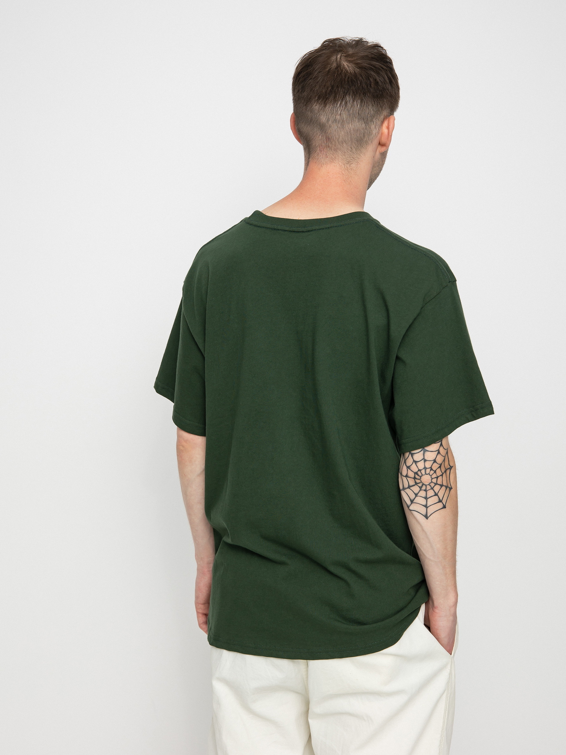 T-shirt HUF Haze Script Pocket (forest green)