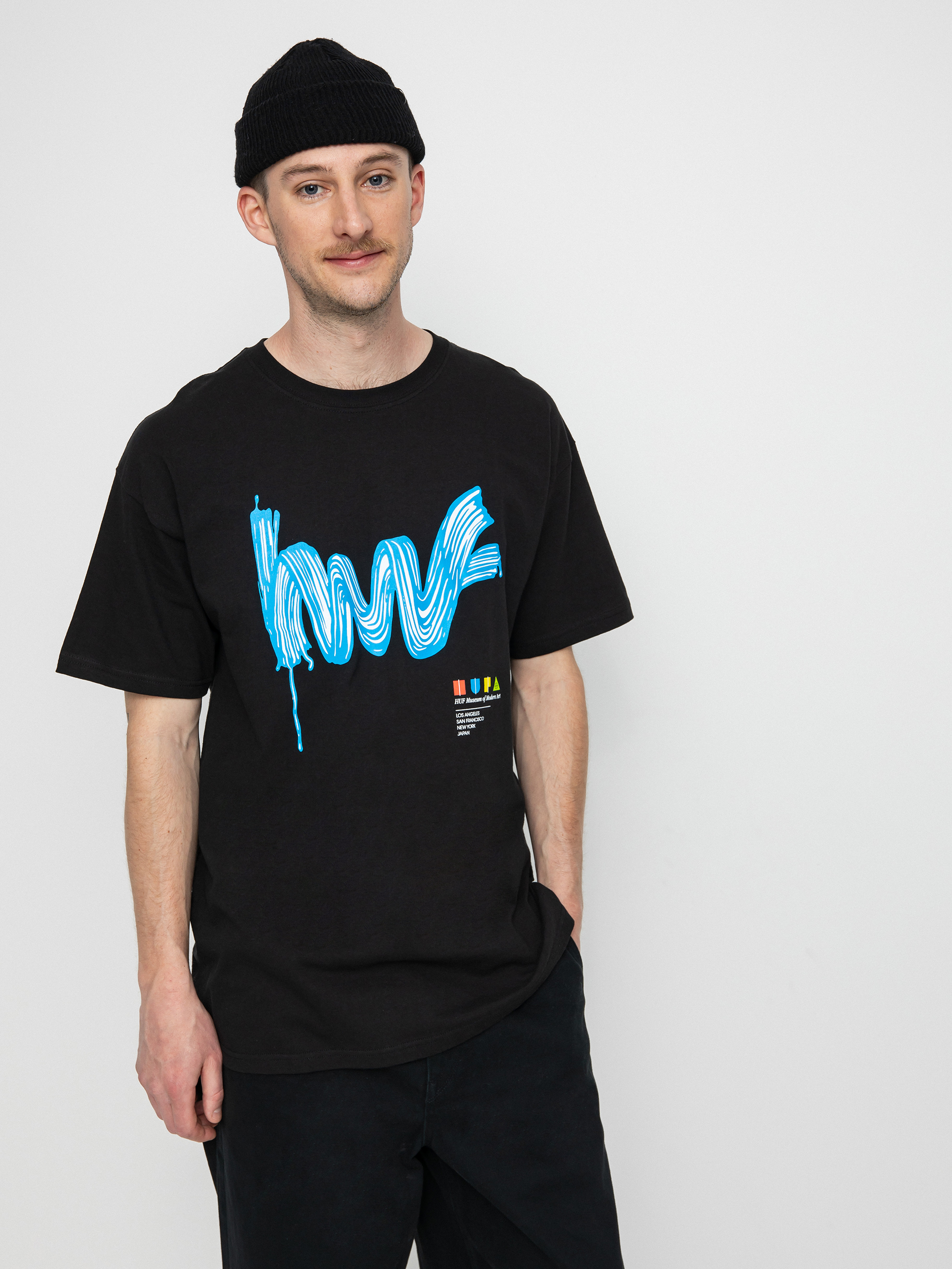 T-shirt HUF Stroke Of Genius (black)