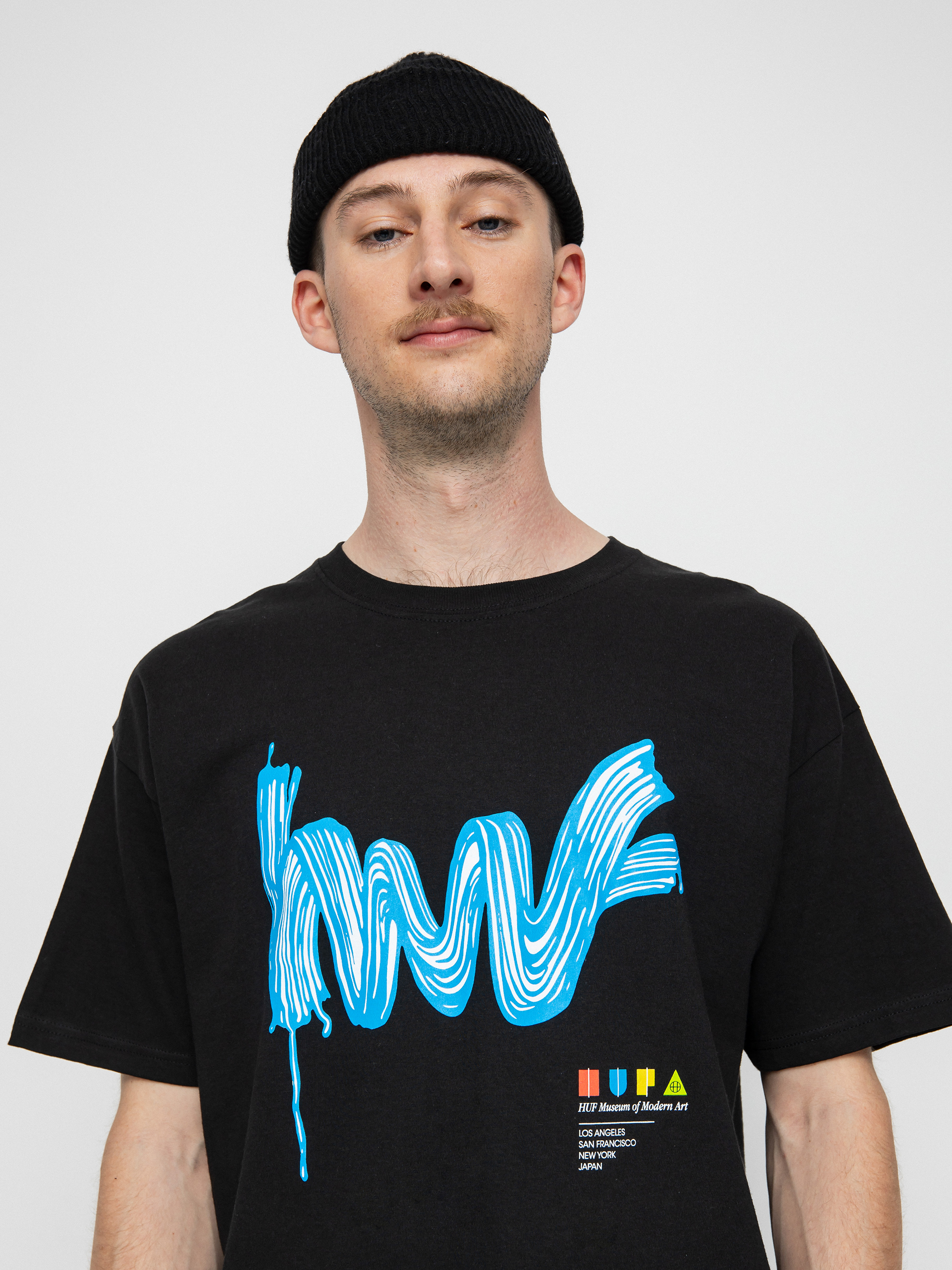 T-shirt HUF Stroke Of Genius (black)