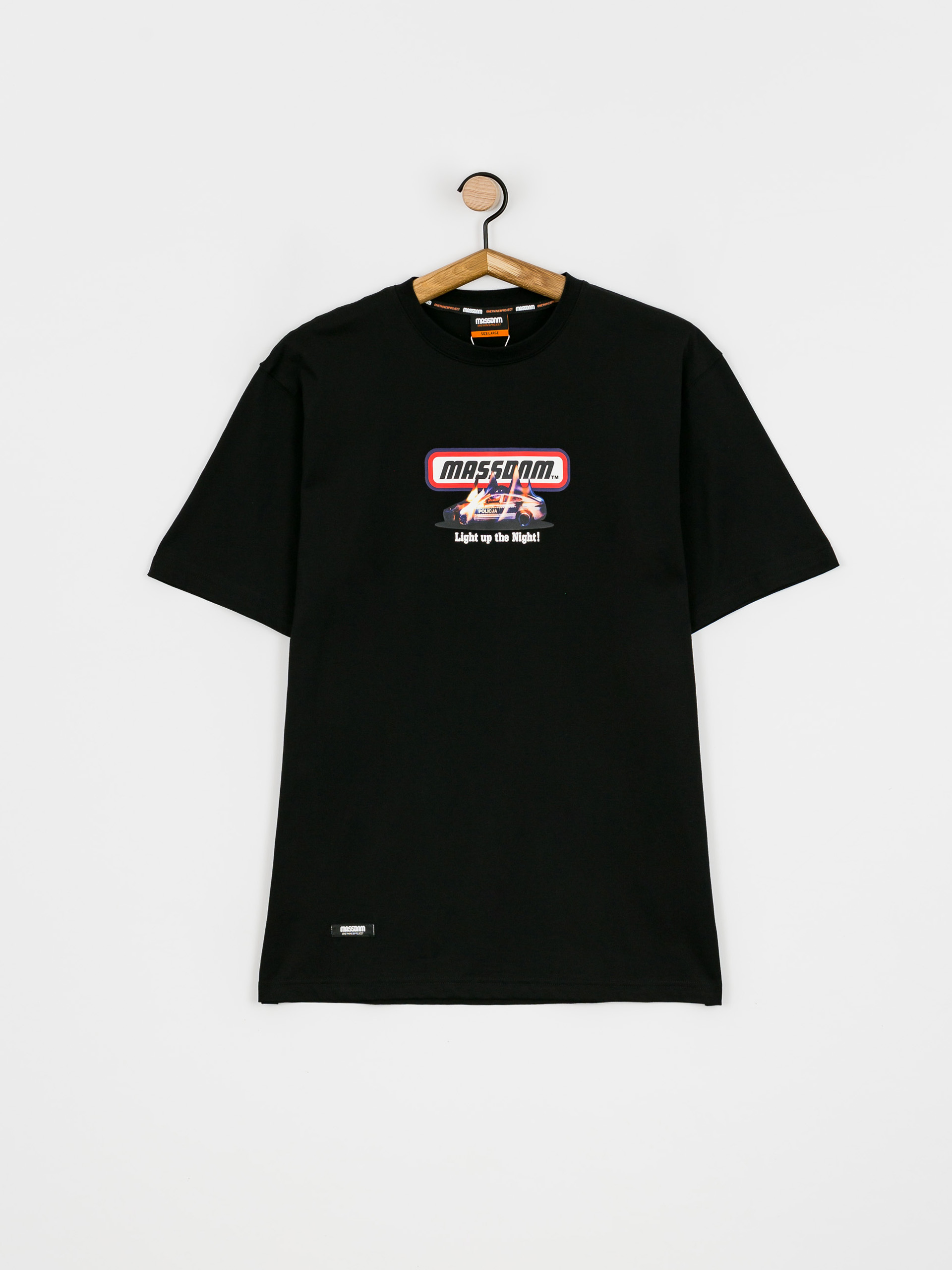 T-shirt MassDnm Lighter (black)