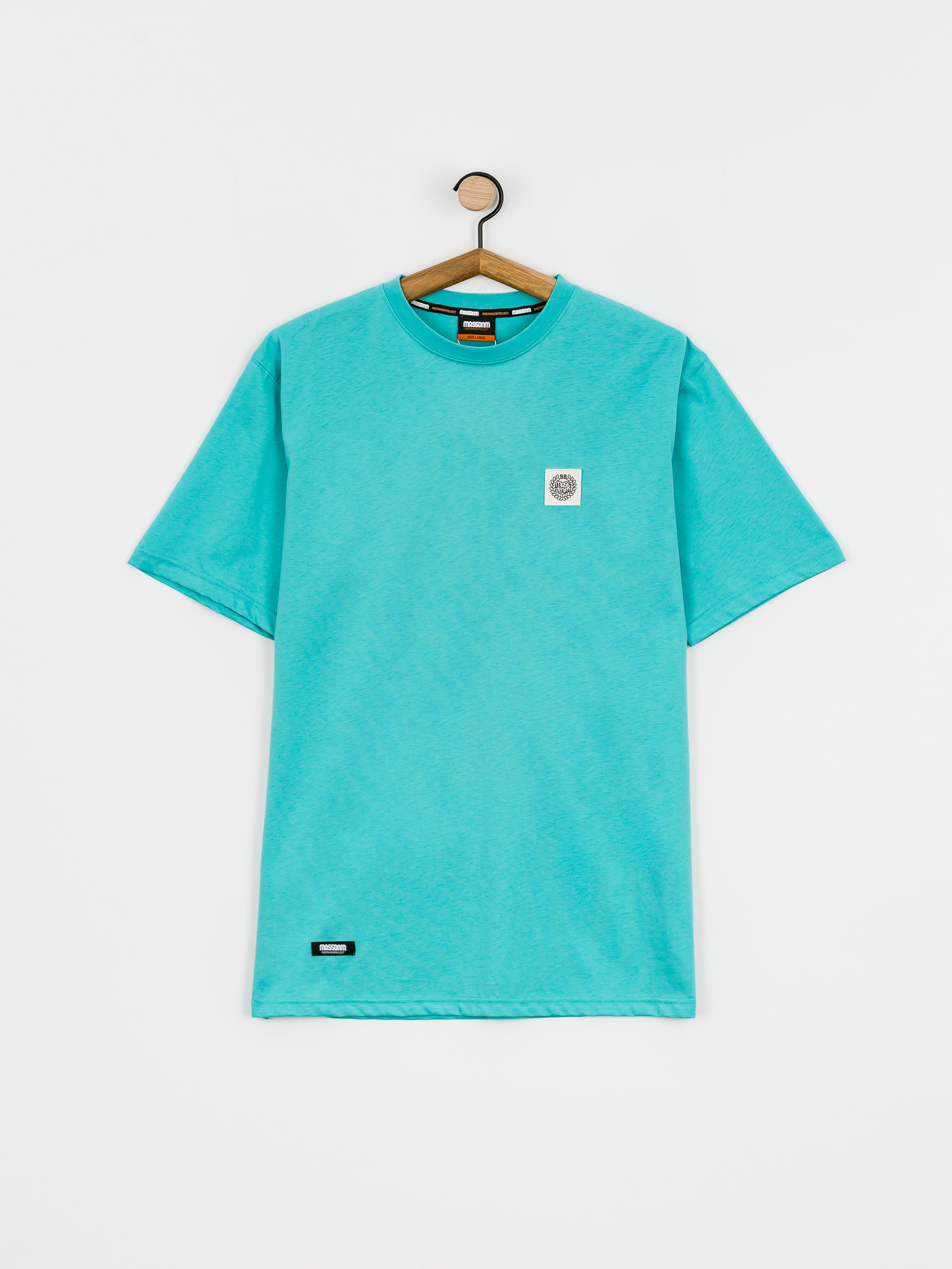 T-shirt MassDnm Patch (turquoise)