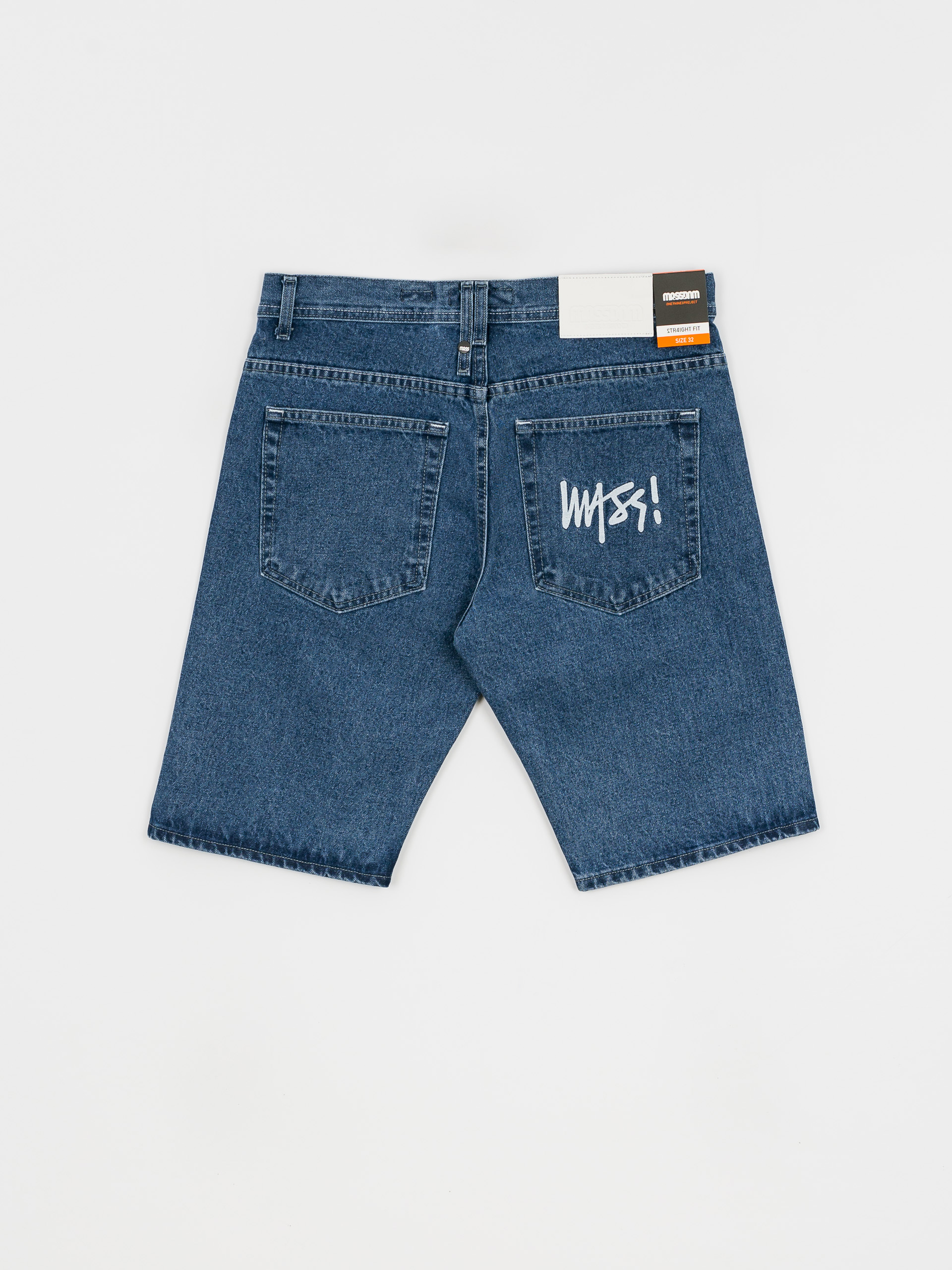 Szorty MassDnm Signature Jeans Straight Fit (blue)