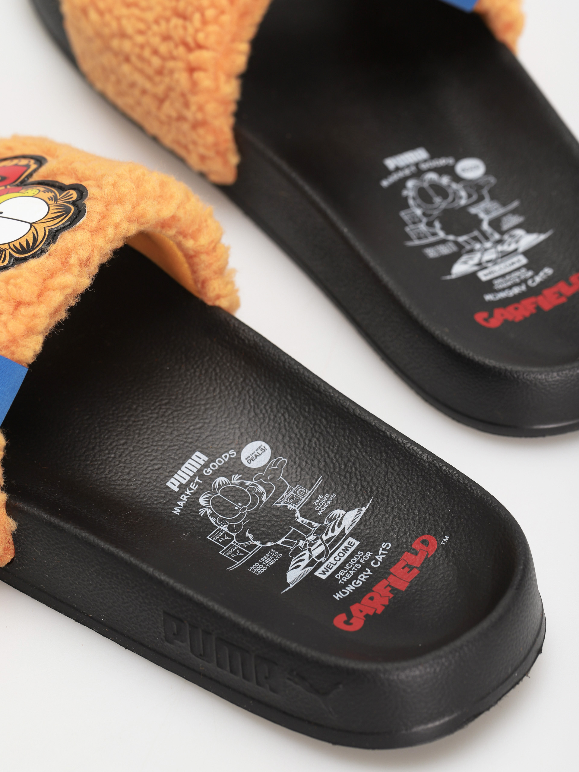 Klapki Puma Leadcat 2 0 Garfield (puma black/zinnia)