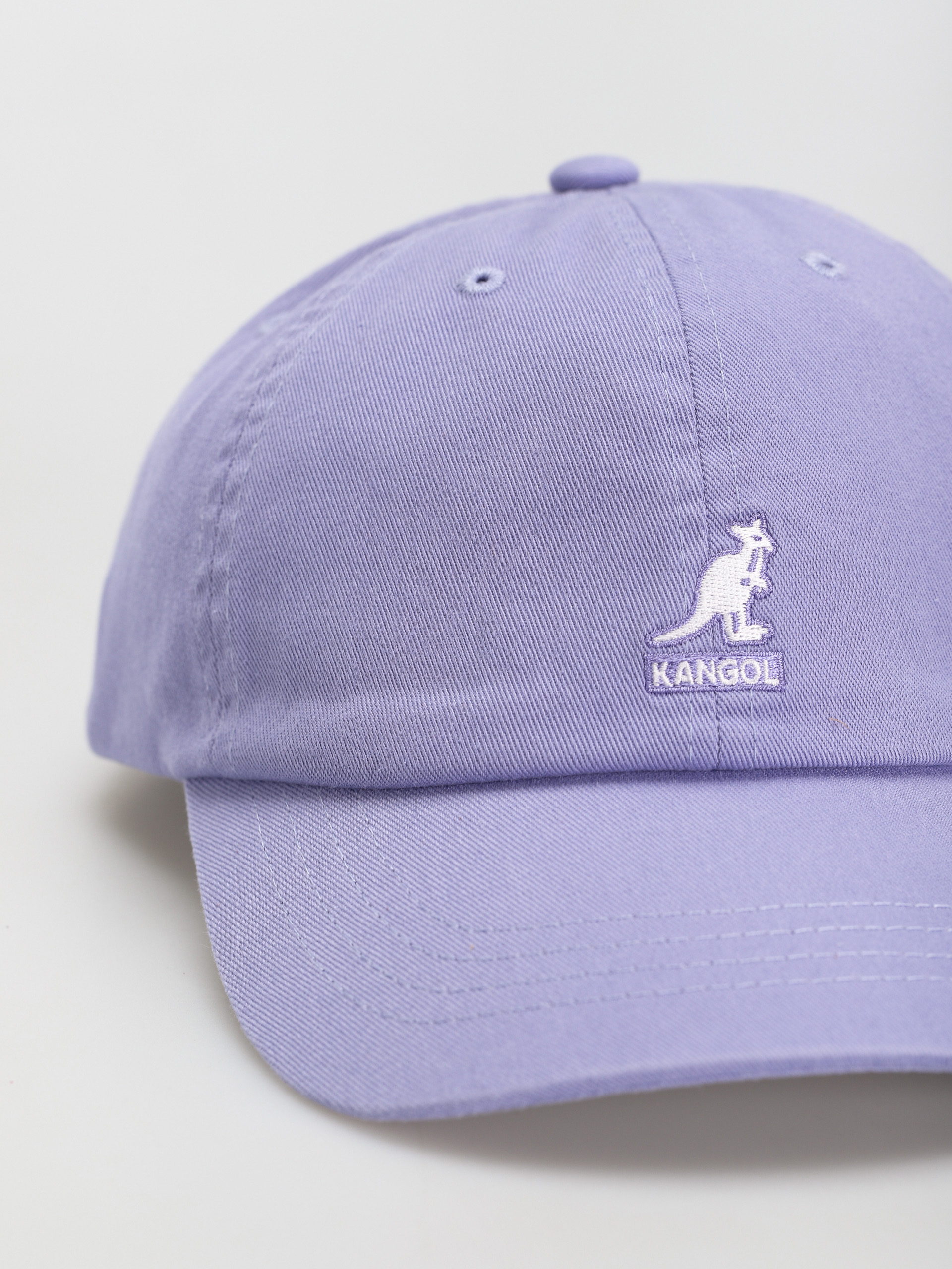 Czapka z daszkiem Kangol Washed Baseball (iced lilac)