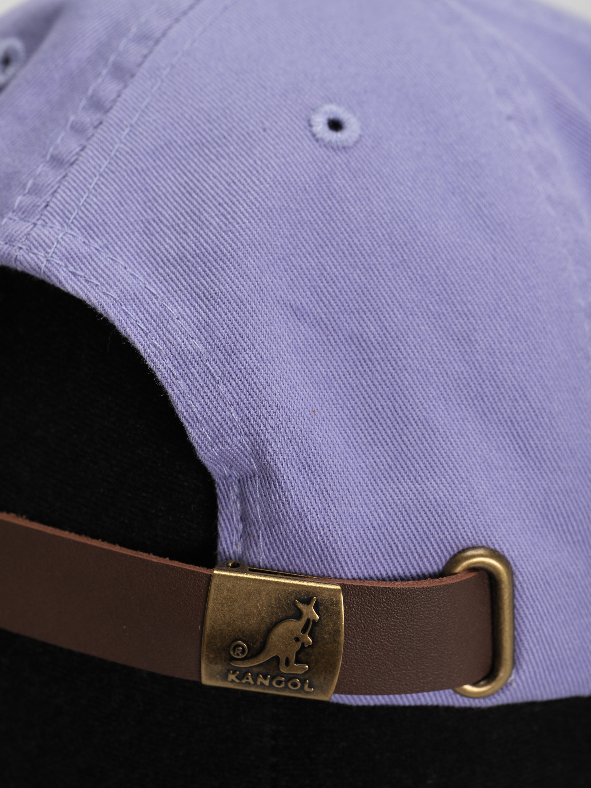 Czapka z daszkiem Kangol Washed Baseball (iced lilac)