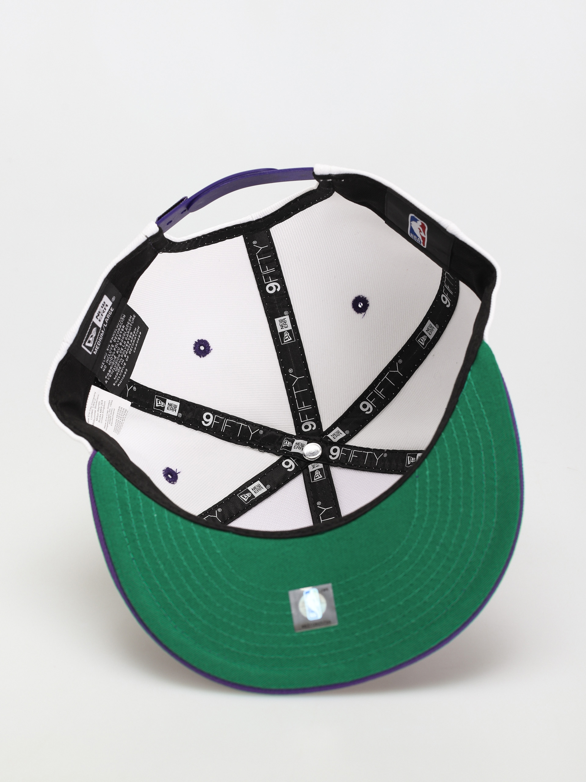 Czapka z daszkiem New Era Los Angeles Lakers 9 Fifty (grey/otc)