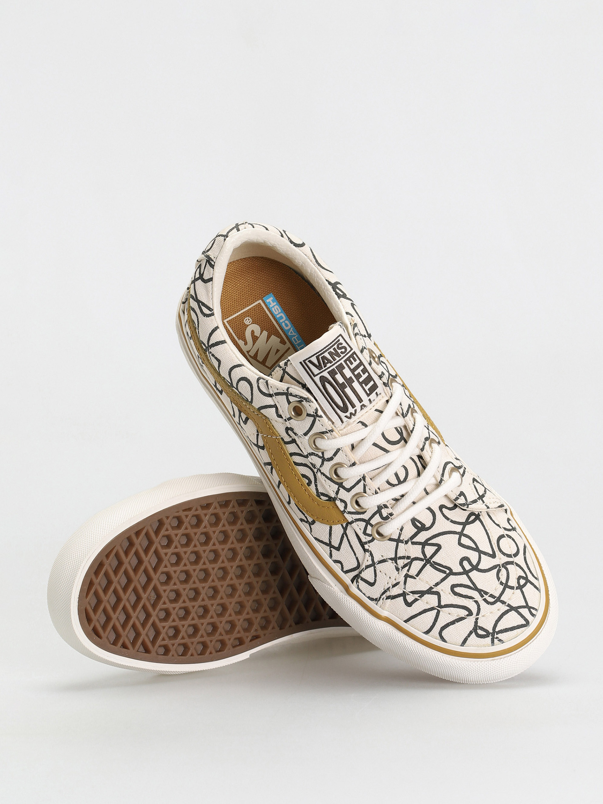 Buty Vans Sk8 Low Reissue Sf (textured waves/multi/marshmallow)