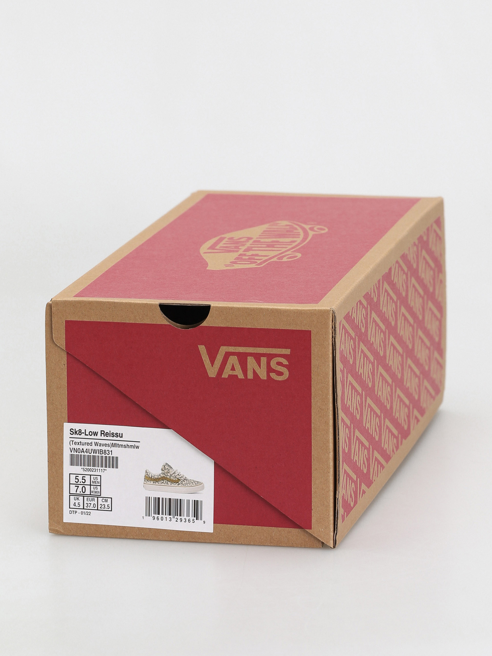 Buty Vans Sk8 Low Reissue Sf (textured waves/multi/marshmallow)