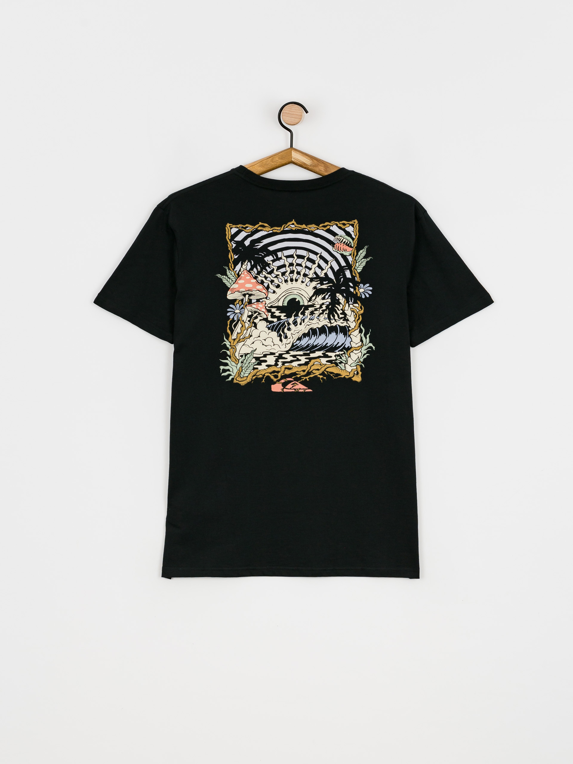 T-shirt Quiksilver Wary Eye (black)