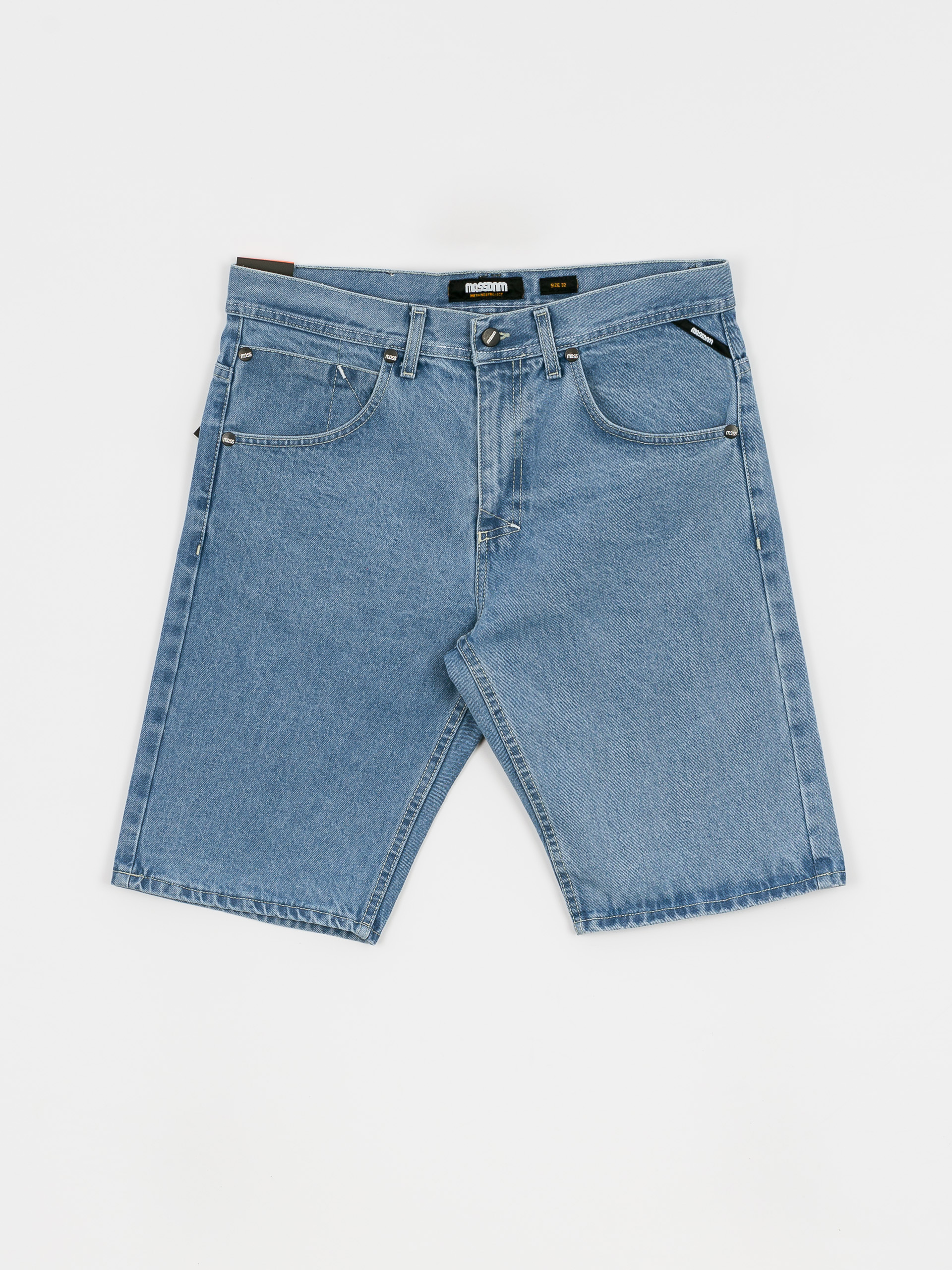 Szorty MassDnm Base Jeans Straight Fit (light blue)