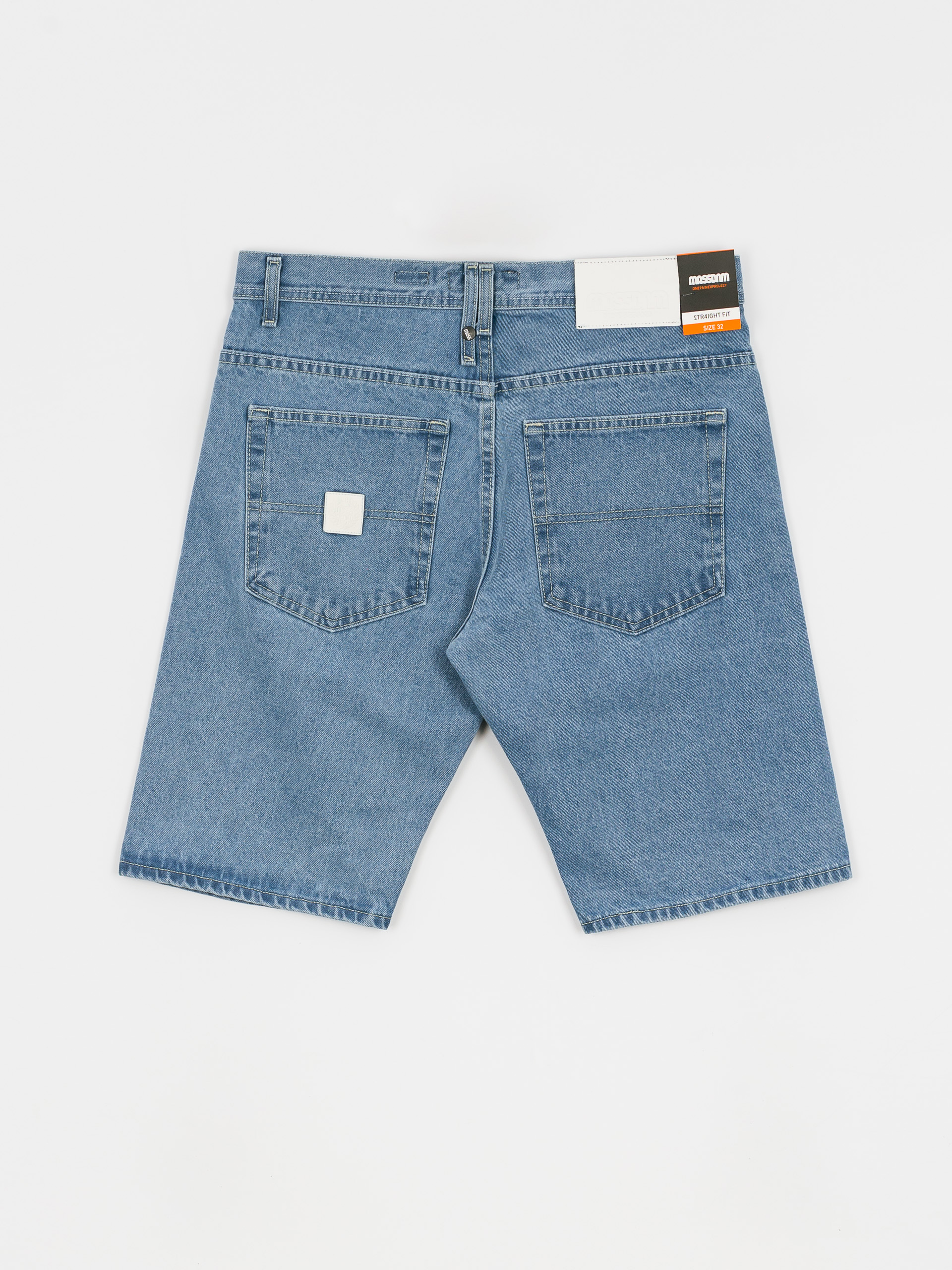 Szorty MassDnm Base Jeans Straight Fit (light blue)