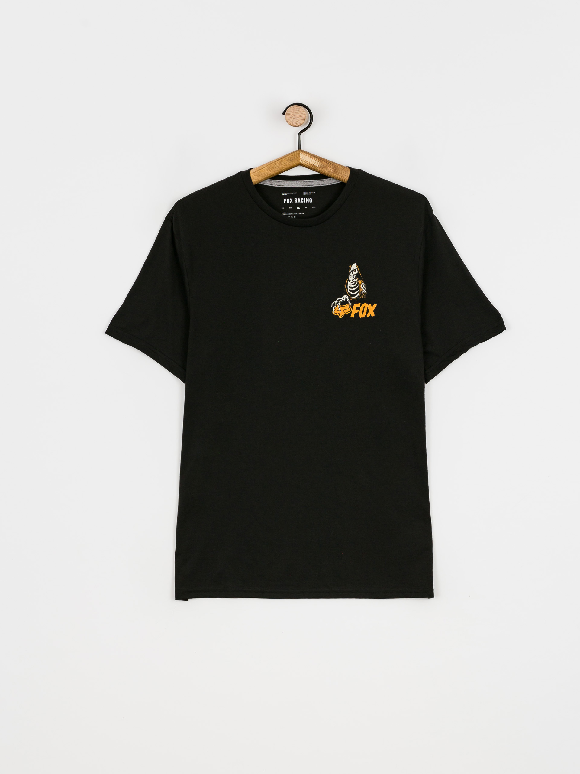 T-shirt Fox In Sequence (blk)