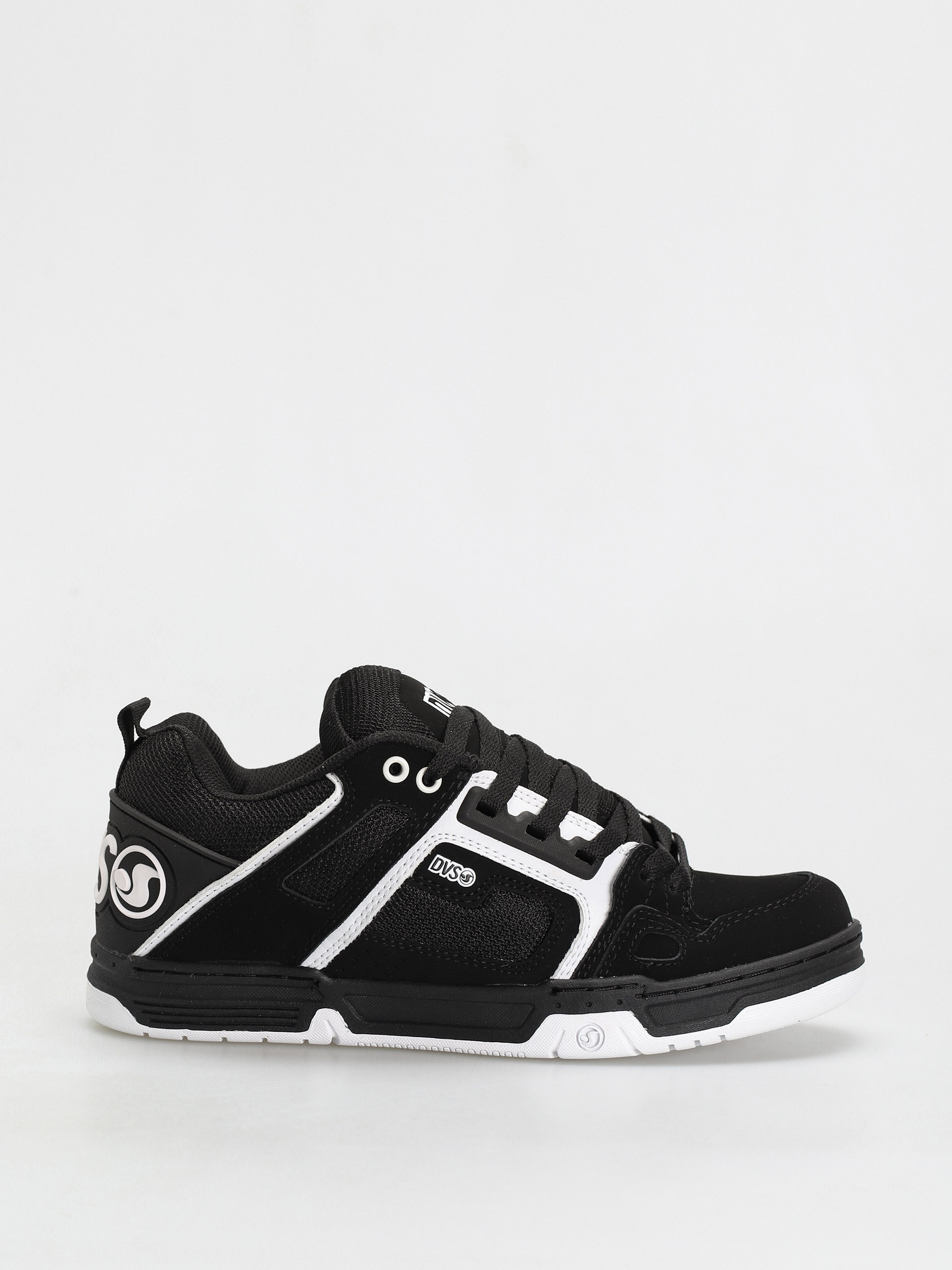 Buty DVS Comanche (black white leather nubuck)