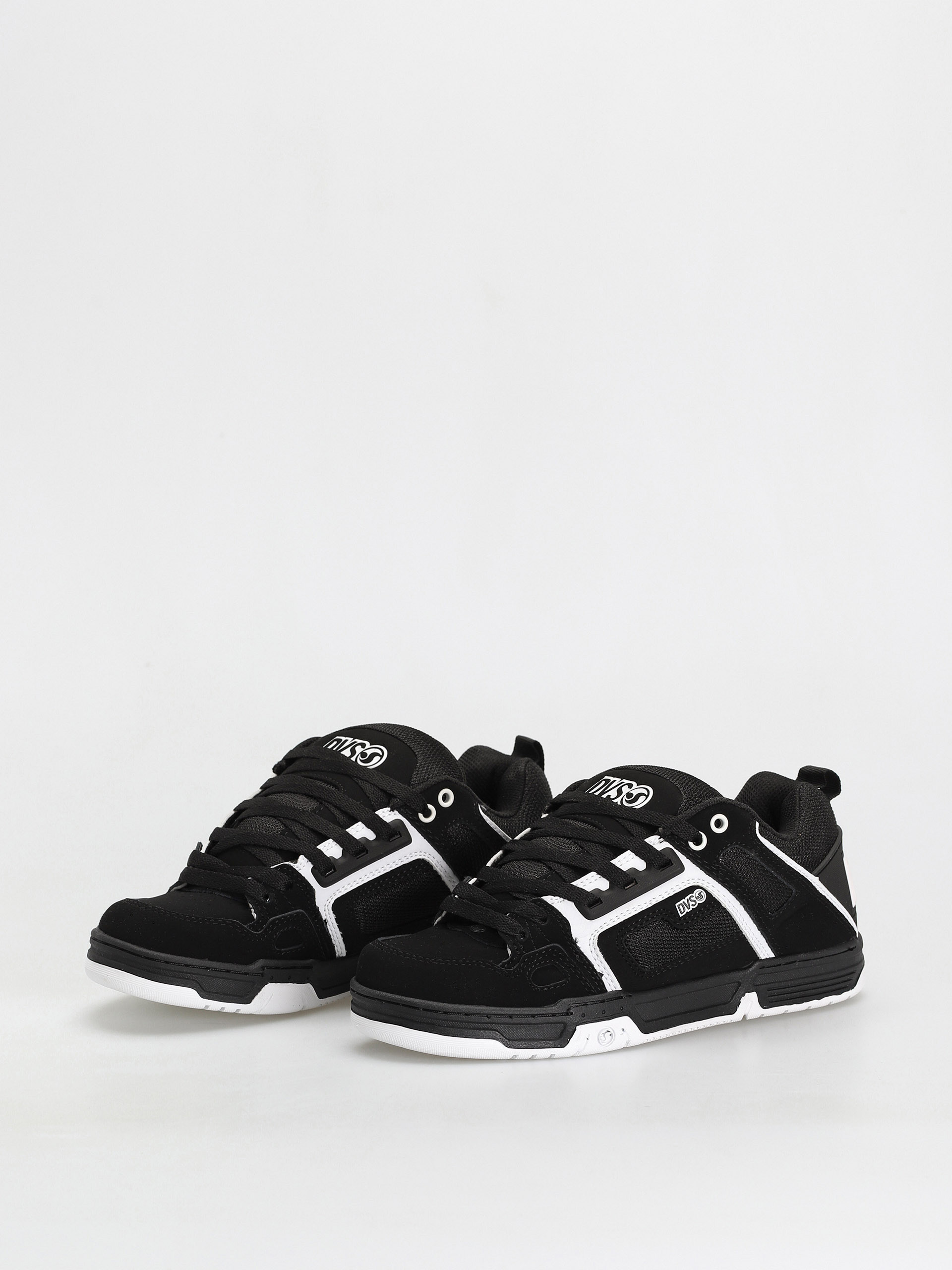 Buty DVS Comanche (black white leather nubuck)