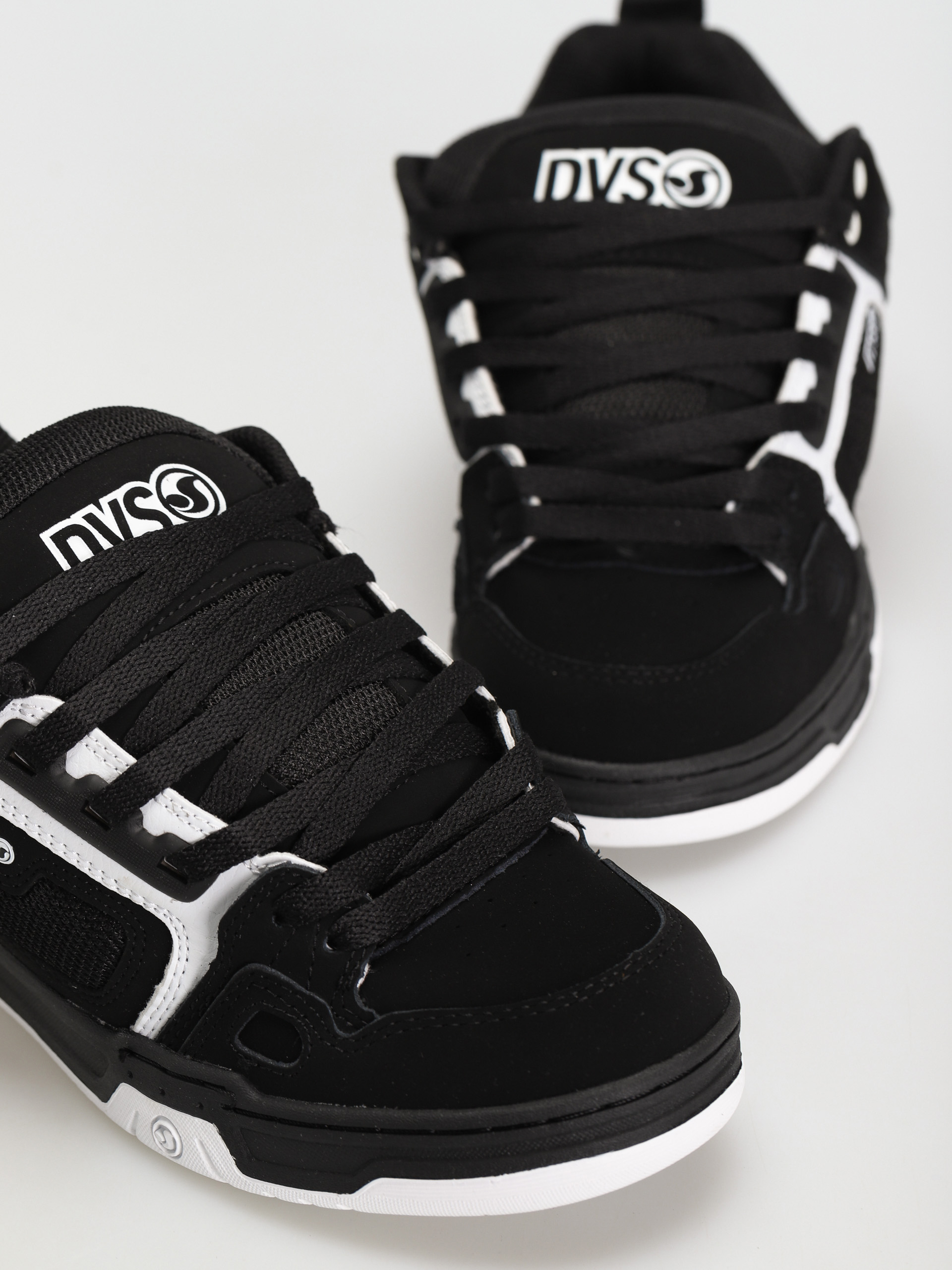 Buty DVS Comanche (black white leather nubuck)