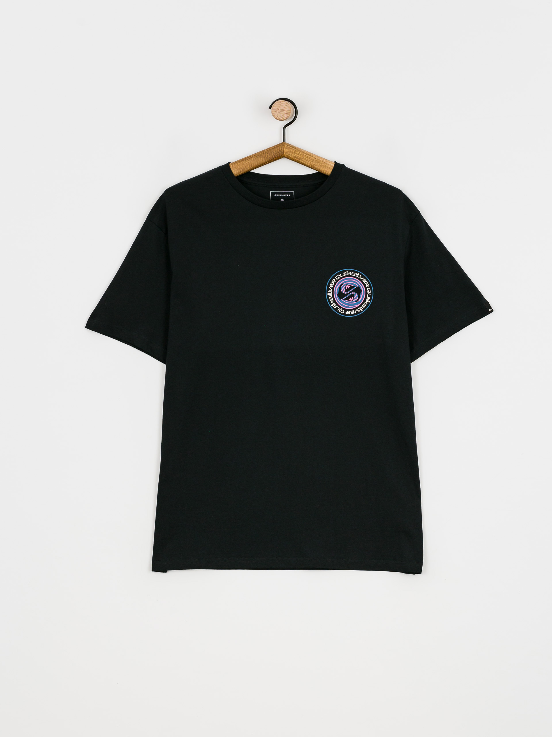 T-shirt Quiksilver Circle Game (black)